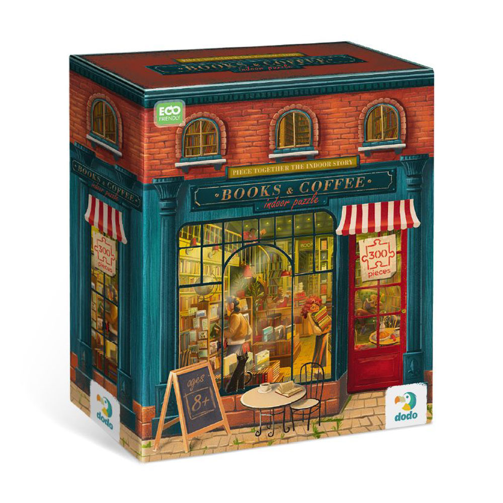 Пазли DoDo Книжковий магазин, від 8 років, 300 елементів (300602)
Пазли DoDo Книжковий магазин, від 8 років, 300 елементів (300602)