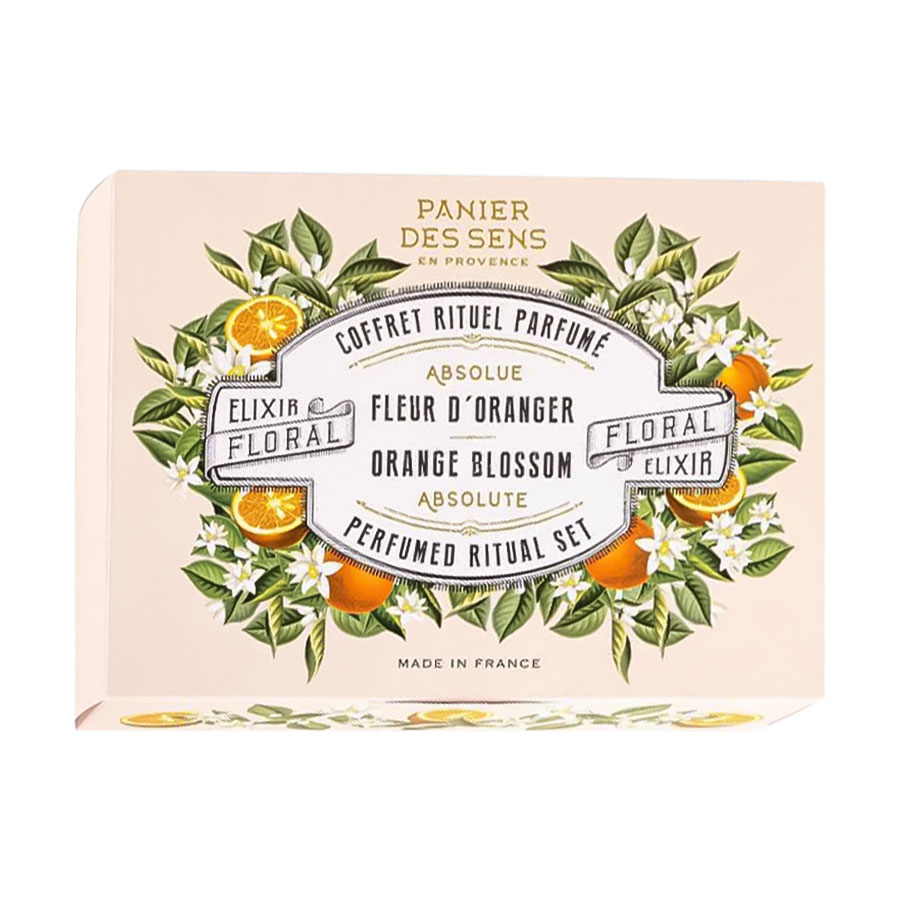 Подарунковий набір Panier Des Sens Absolu Апельсиновий цвіт (туалетна вода, 10 мл + крем для рук, 75 мл + мило, 150 г)
Подарунковий набір Panier Des Sens Absolu Апельсиновий цвіт (туалетна вода, 10 мл + крем для рук, 75 мл + мило, 150 г)