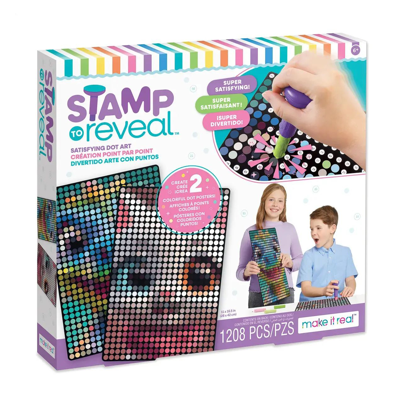 Набір для творчості Make it Real Штампуй та проявляй: Котик та динозаврик, від 6 років (MR1472)
Набір для творчості Make it Real Штампуй та проявляй: Котик та динозаврик, від 6 років (MR1472)