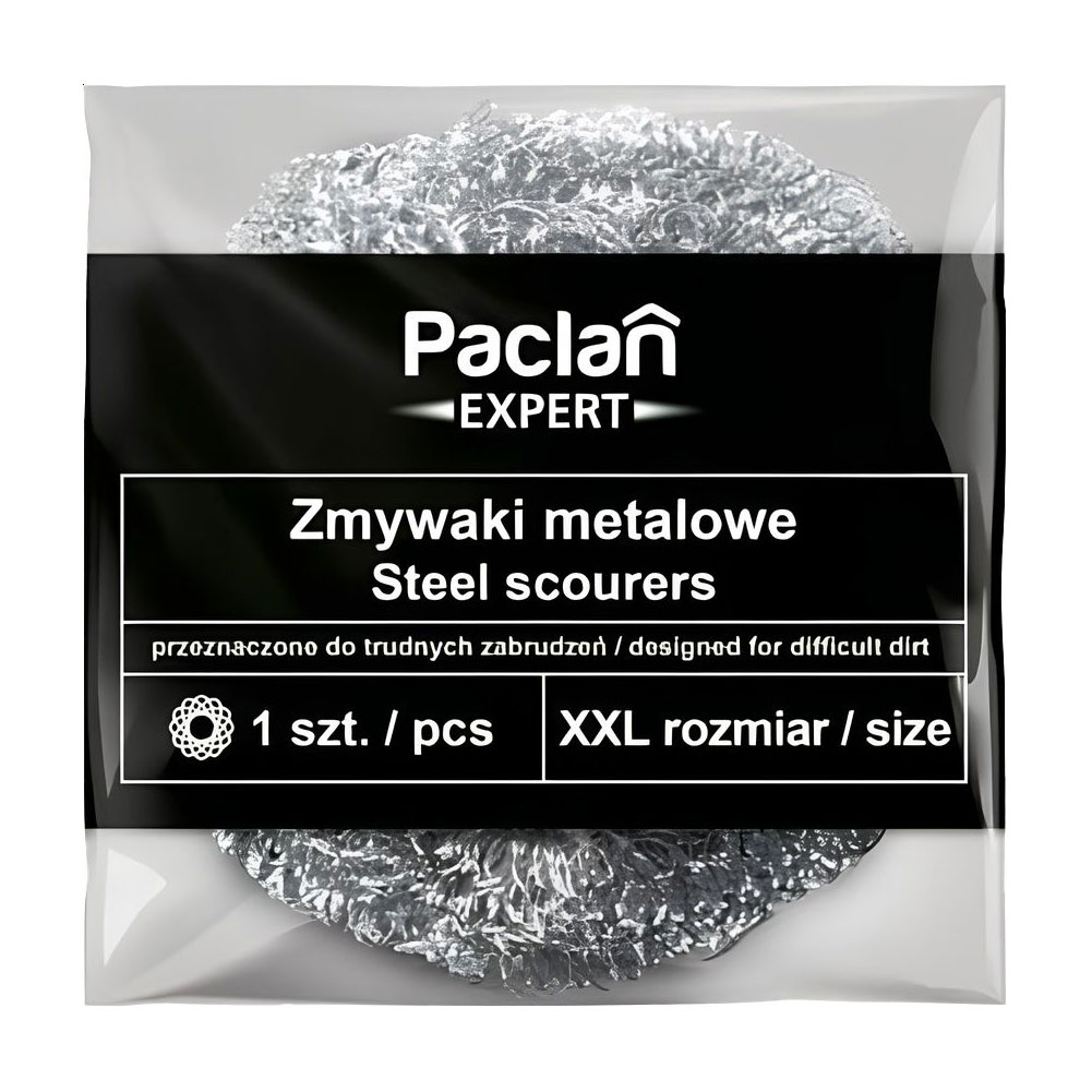 Губка кухонна металева Paclan розмір XXL, 1 шт
Губка кухонна металева Paclan розмір XXL, 1 шт