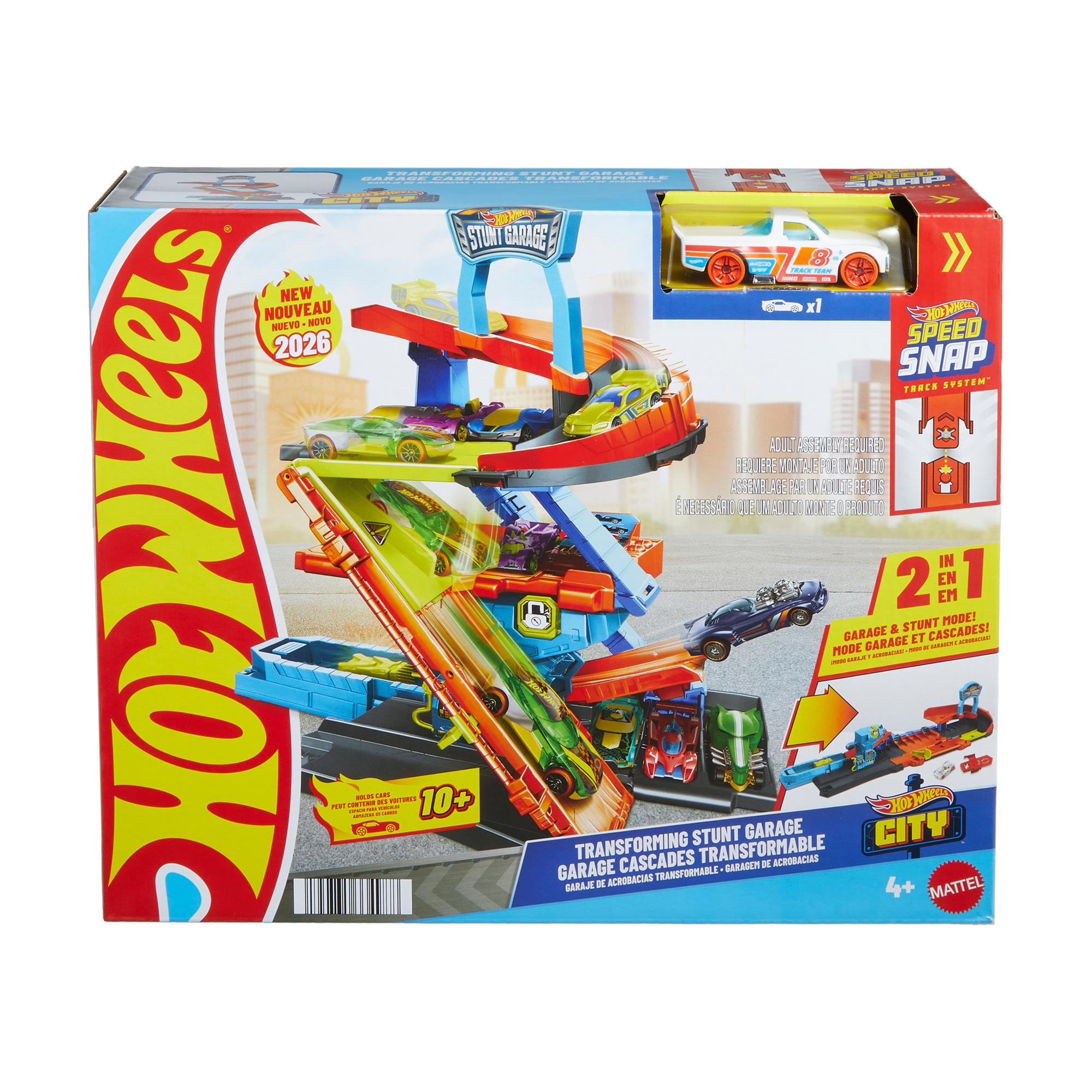 Ігровий набір Hot Wheels Гараж-трансформер для трюків, від 4 років (JHL94)
Ігровий набір Hot Wheels Гараж-трансформер для трюків, від 4 років (JHL94)