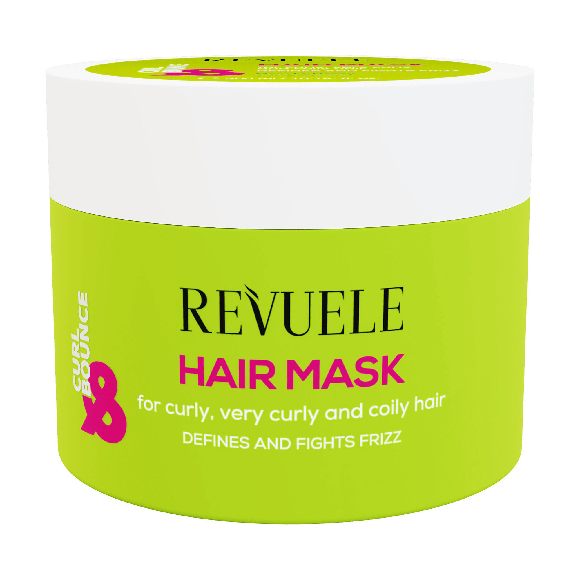 Маска Revuele Curl & Bounce Hair Mask для кучерявого та неслухняного волосся, 300 мл
Маска Revuele Curl & Bounce Hair Mask для кучерявого та неслухняного волосся, 300 мл