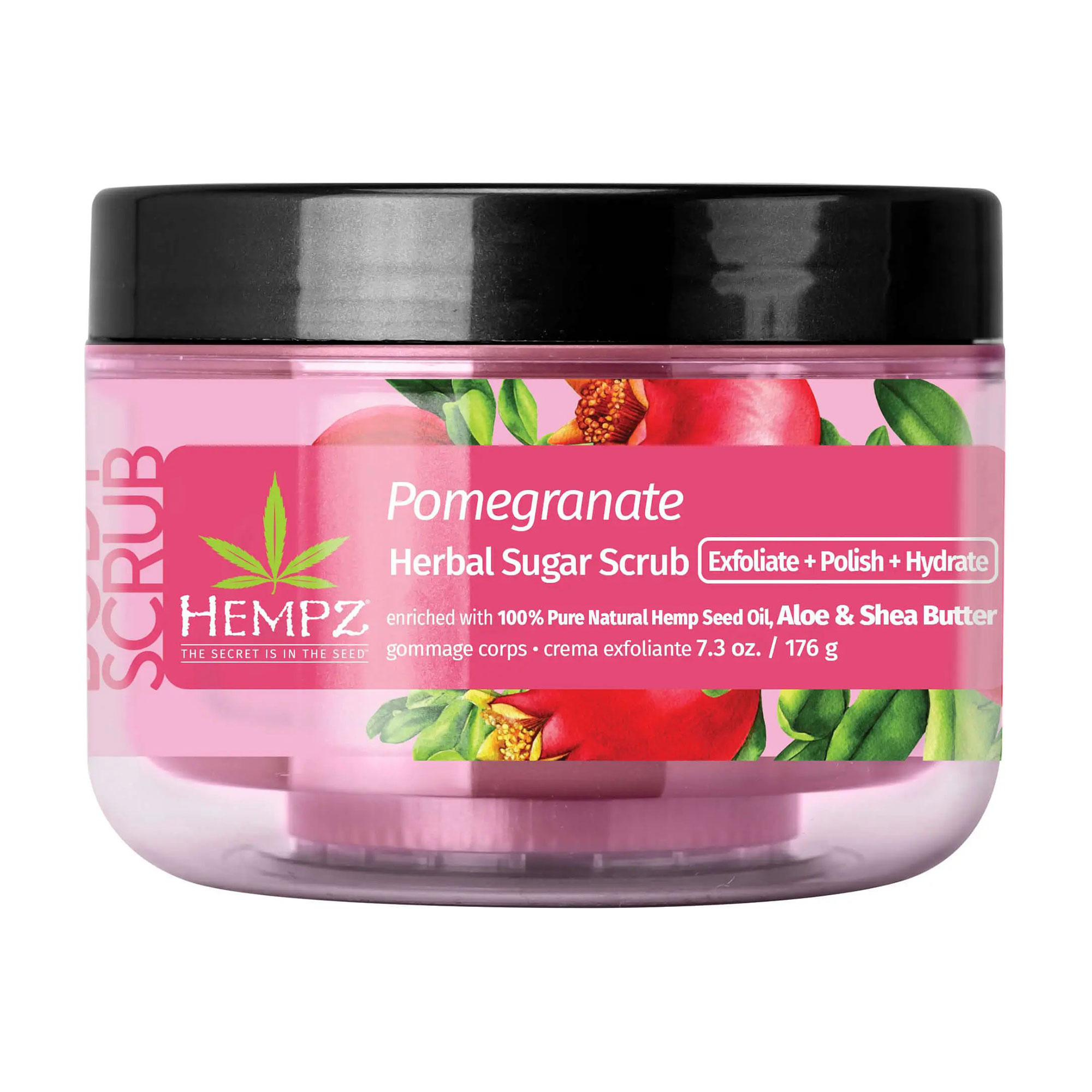 Цукровий скраб для тіла Hempz Pomegranate Herbal Sugar Scrub, 176 г
Цукровий скраб для тіла Hempz Pomegranate Herbal Sugar Scrub, 176 г