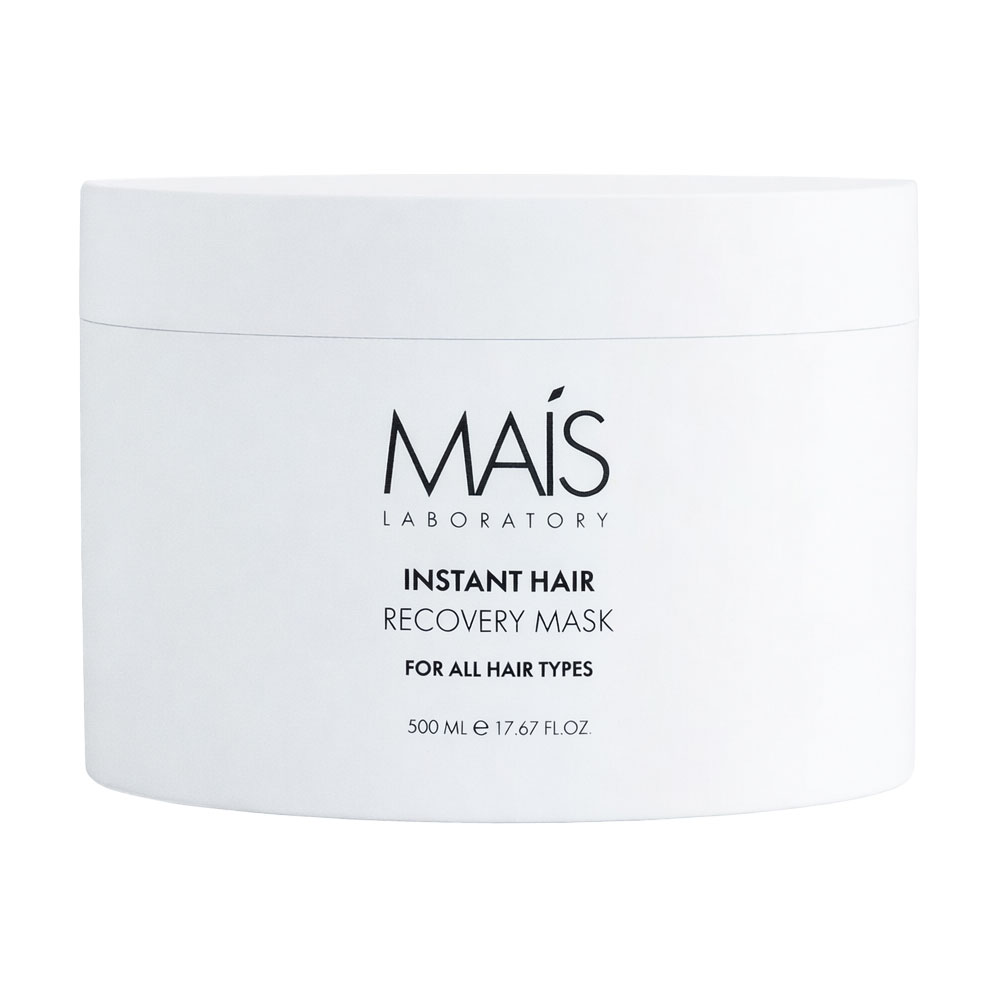 Маска Mais laboratory Instant Hair Recover Mask для миттєвого відновлення всіх типів волосся, 500 мл
Маска Mais laboratory Instant Hair Recover Mask для миттєвого відновлення всіх типів волосся, 500 мл