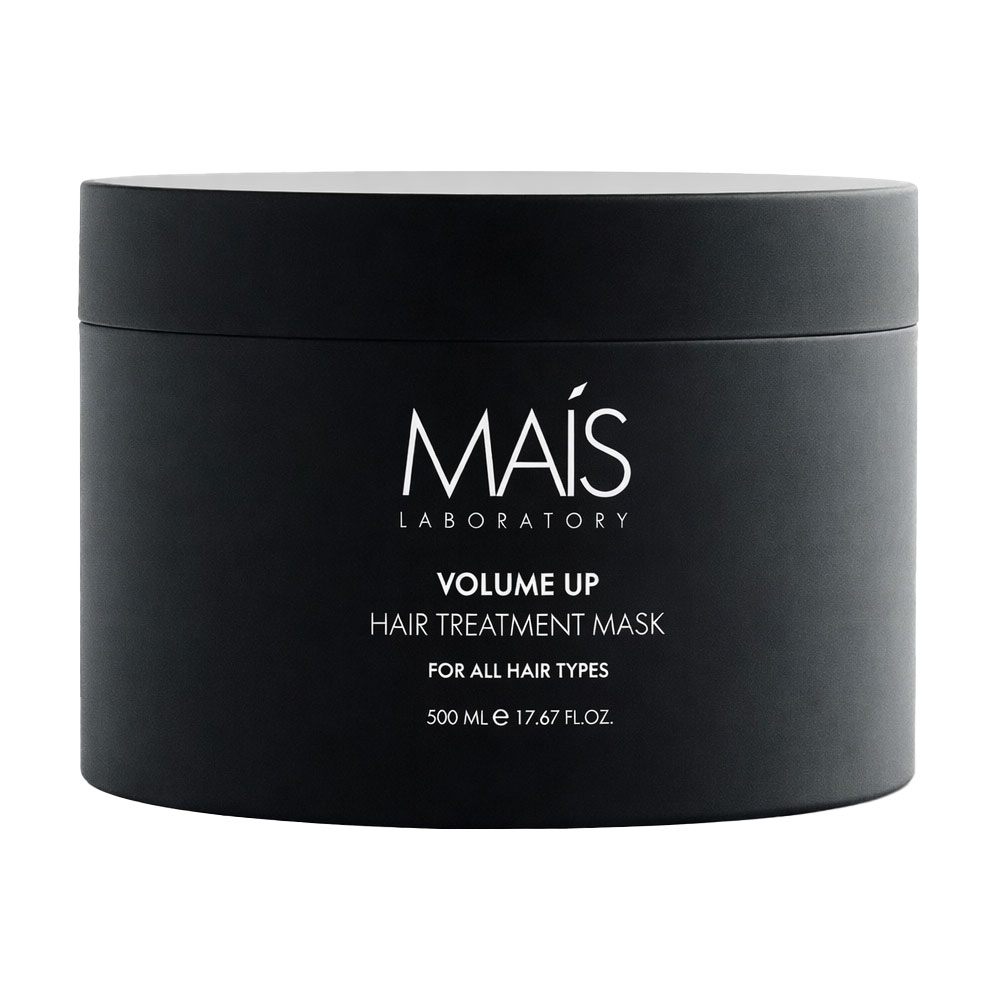 Маска Mais laboratory Volume Up Hair Treatment Mask для об'єму всіх типів волосся, 500 мл
Маска Mais laboratory Volume Up Hair Treatment Mask для об'єму всіх типів волосся, 500 мл
