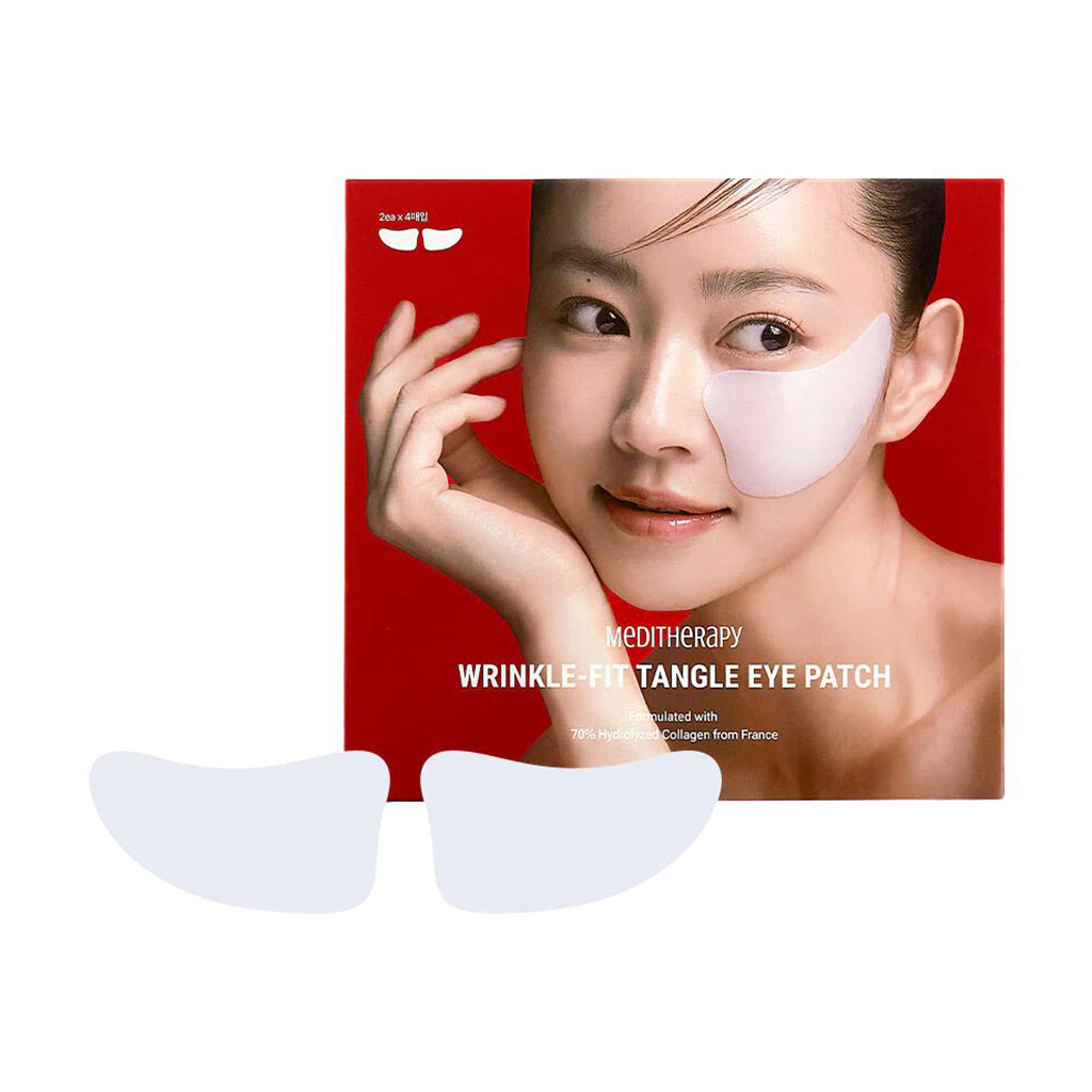 Гідрогелеві патчі для шкіри навколо очей Meditherapy Wrinkle-Fit Tangle Eye Patch, 4 пари
Гідрогелеві патчі для шкіри навколо очей Meditherapy Wrinkle-Fit Tangle Eye Patch, 4 пари