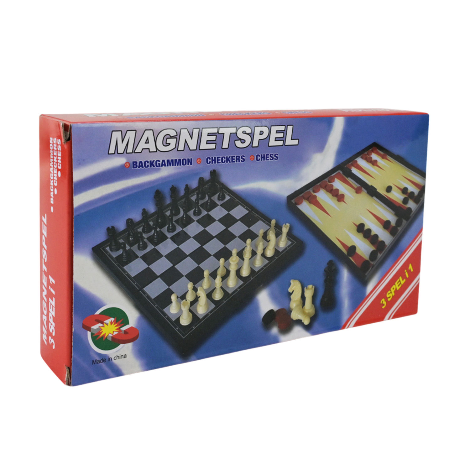 Настільна гра 3 в 1 Shantou Jinxing Шахи, шашки та нарди, від 3 років (1818)
Настільна гра 3 в 1 Shantou Jinxing Шахи, шашки та нарди, від 3 років (1818)