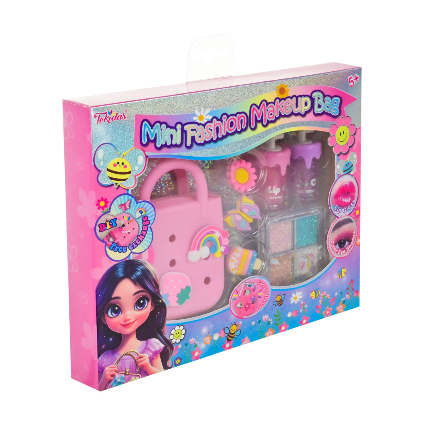 Дитячий набір косметики Shantou Jinxing від 5 років (сумочка + блиск для губ, 2 шт + палетка тіней, 1 шт + аплікатор, 1 шт + аксесуари, 7 шт) (T296)
Дитячий набір косметики Shantou Jinxing від 5 років (сумочка + блиск для губ, 2 шт + палетка тіней, 1 шт + аплікатор, 1 шт + аксесуари, 7 шт) (T296)