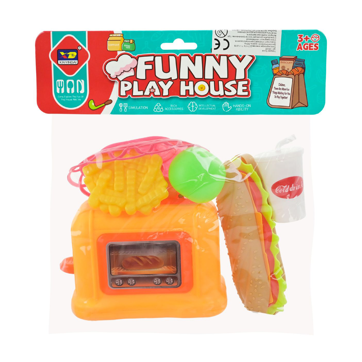 Дитячий іграшковий набір Shantou Jinxing Кухня, від 3 років, 12 предметів, 26*8*25 см (345-8C)
Дитячий іграшковий набір Shantou Jinxing Кухня, від 3 років, 12 предметів, 26*8*25 см (345-8C)