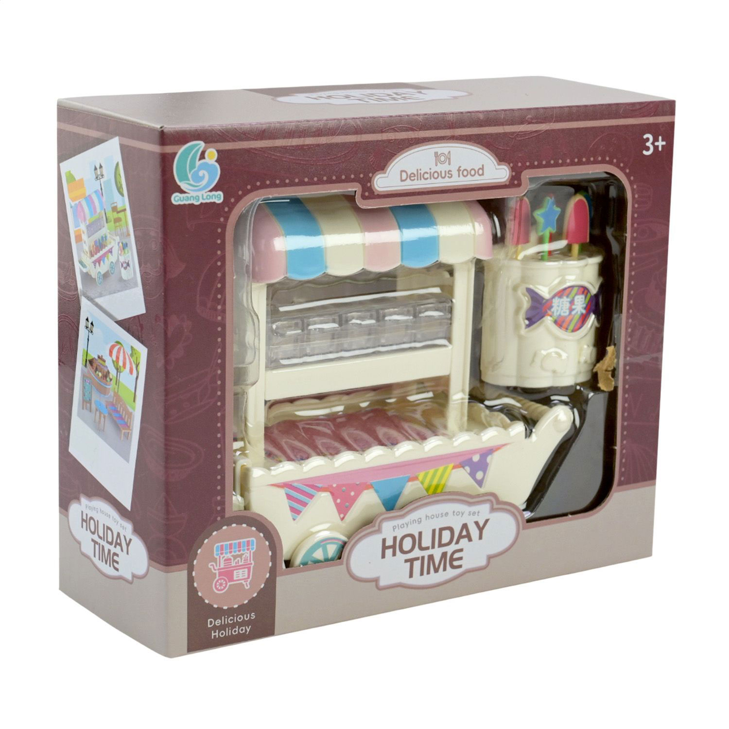 Дитячий ігровий набір Shantou Jinxing Holiday Time Кафе, від 3 років, 14*6*12 см, 2 деталі (906)
Дитячий ігровий набір Shantou Jinxing Holiday Time Кафе, від 3 років, 14*6*12 см, 2 деталі (906)