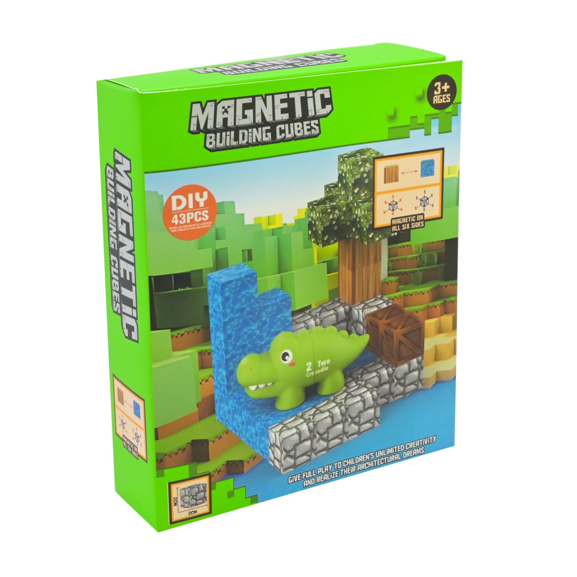 Магнітний конструктор Shantou Jinxing від 3 років, 43 деталі (JM921)
Магнітний конструктор Shantou Jinxing від 3 років, 43 деталі (JM921)