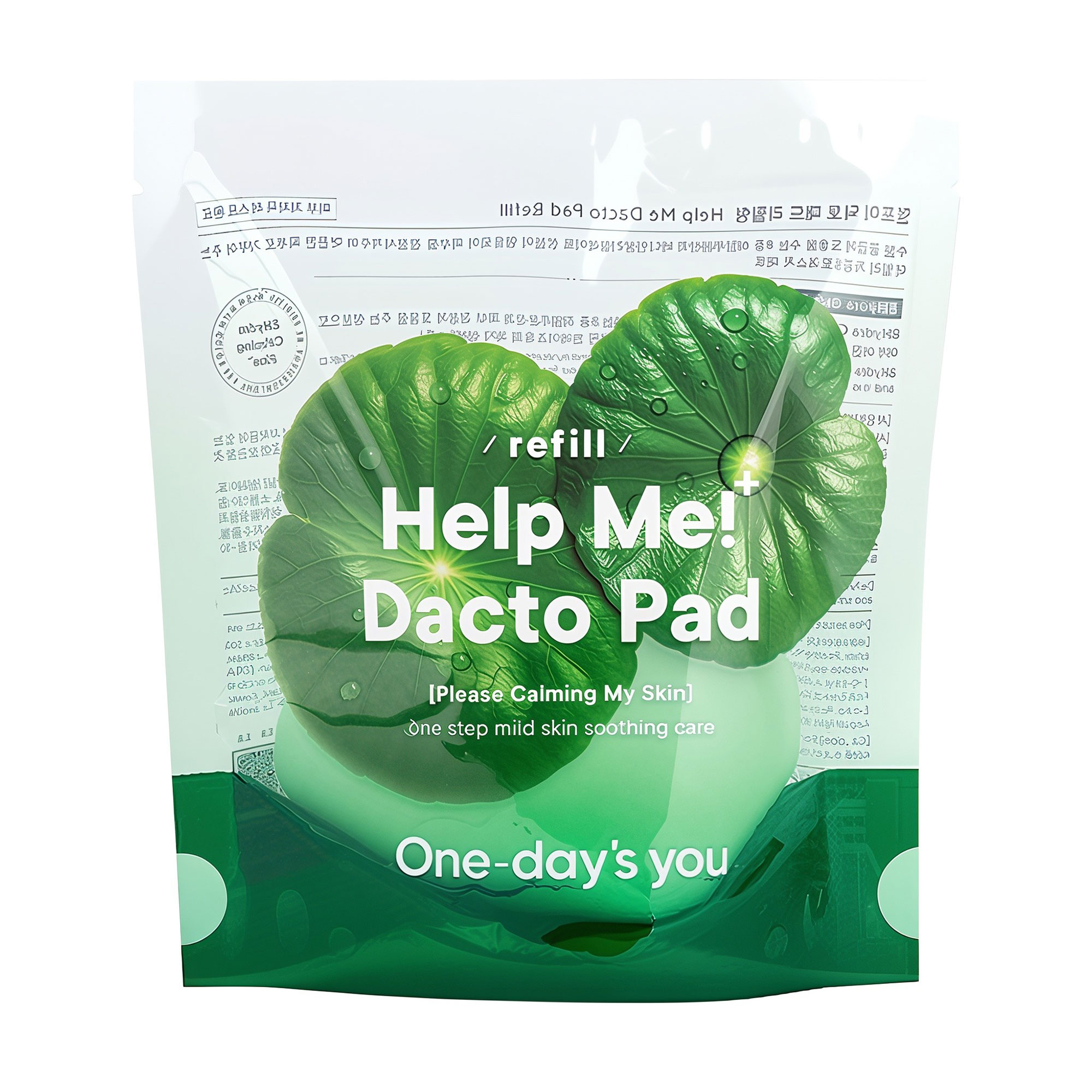 Змінні тонер-диски для обличчя One-day's You Help Me Dacto Pad Refill, 60 шт
Змінні тонер-диски для обличчя One-day's You Help Me Dacto Pad Refill, 60 шт