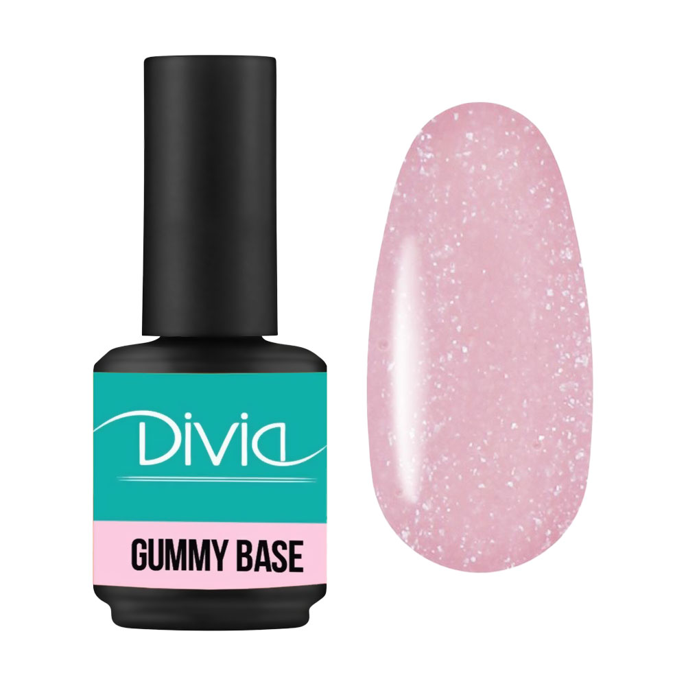 Камуфлювальна база для гель-лаку Divia Gummy Base GB1507 Natural Shimmer Pink, 15 мл
Камуфлювальна база для гель-лаку Divia Gummy Base GB1507 Natural Shimmer Pink, 15 мл
