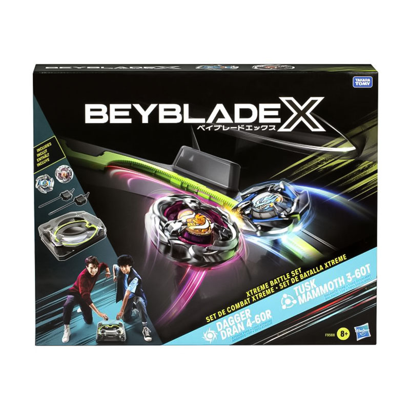 Ігровий набір Beyblade X Екстремальний бойовий набір, від 8 років, 5 деталей (F9588)
Ігровий набір Beyblade X Екстремальний бойовий набір, від 8 років, 5 деталей (F9588)