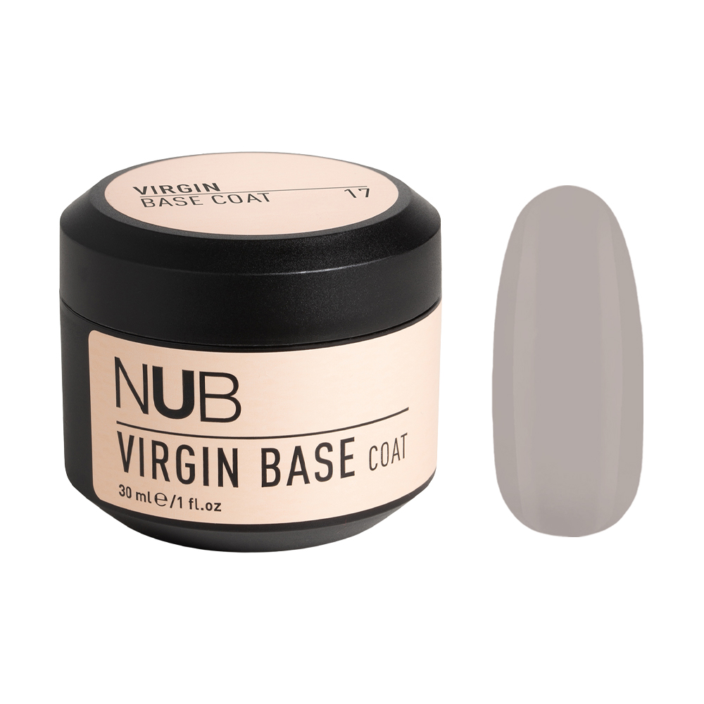 Камуфлювальна каучукова база для гель-лаку NUB Virgin Base Coat 17 Сірий грейдж, 30 мл
Камуфлювальна каучукова база для гель-лаку NUB Virgin Base Coat 17 Сірий грейдж, 30 мл