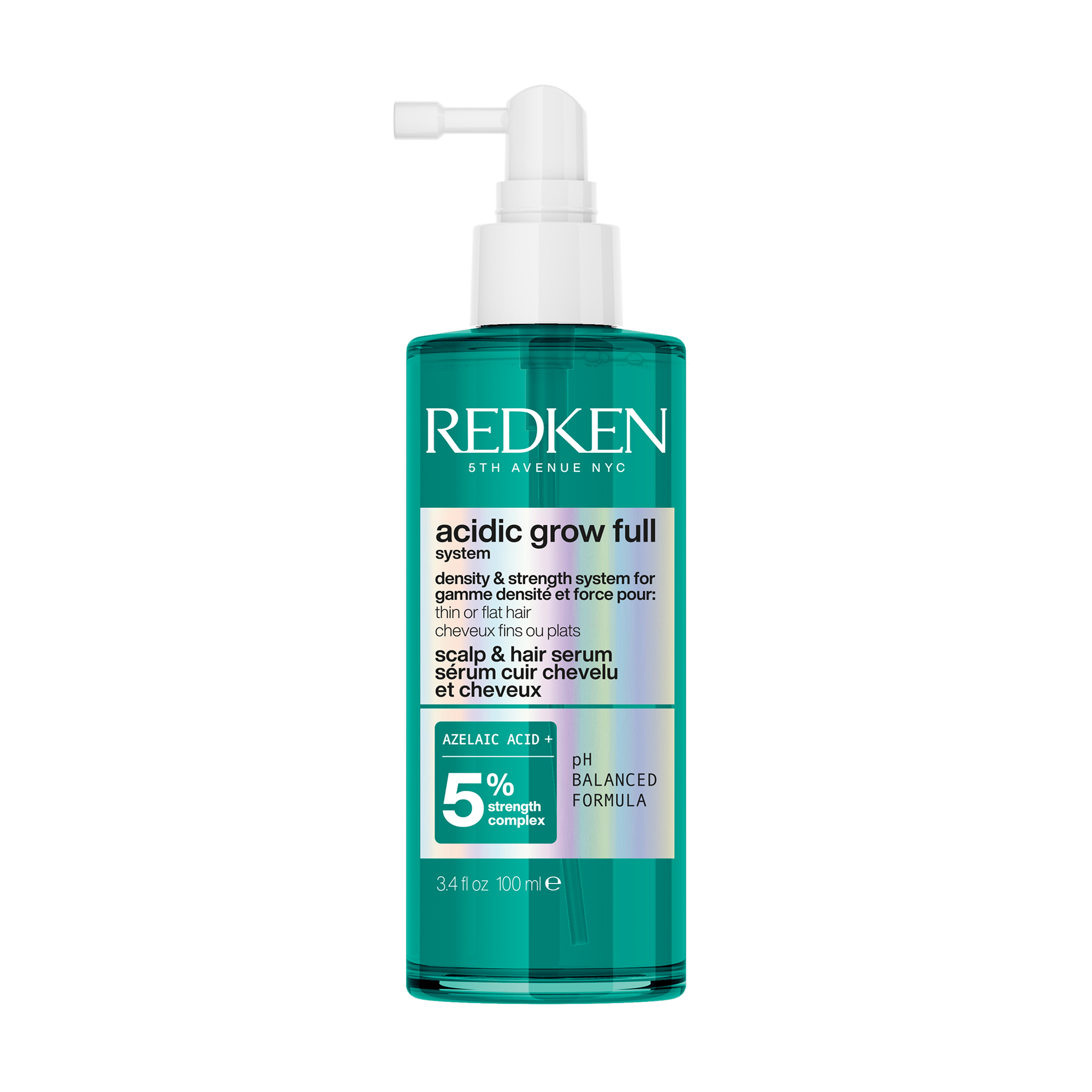 Сироватка для шкіри голови Redken Acidic Grow Full System Scalp & Hair Serum для зміцнення та збільшення густоти волосся, 100 мл
Сироватка для шкіри голови Redken Acidic Grow Full System Scalp & Hair Serum для зміцнення та збільшення густоти волосся, 100 мл
