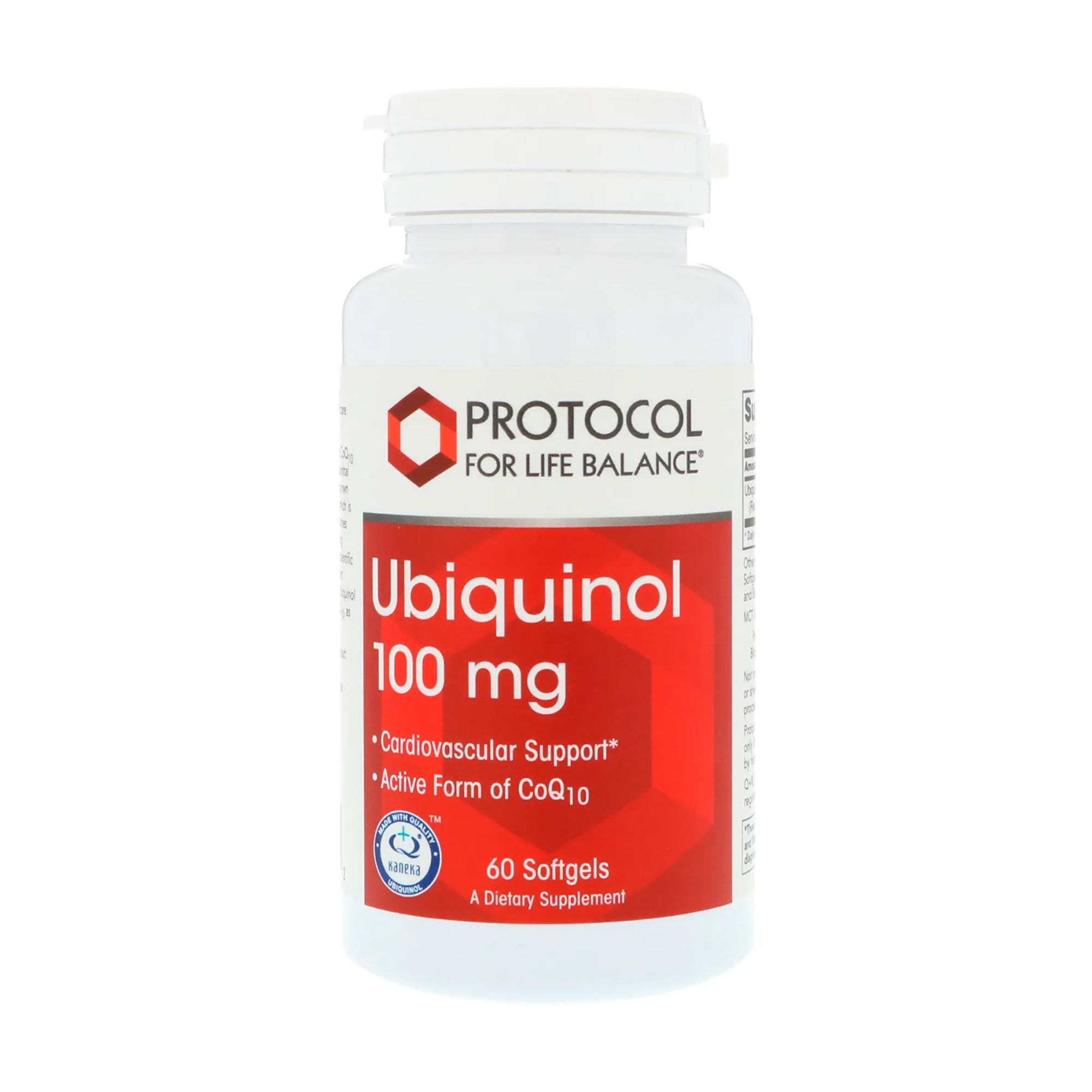 Убіхінол Protocol For Life Balance Ubiquinol, 100 мг, 60 гелевих капсул
Убіхінол Protocol For Life Balance Ubiquinol, 100 мг, 60 гелевих капсул