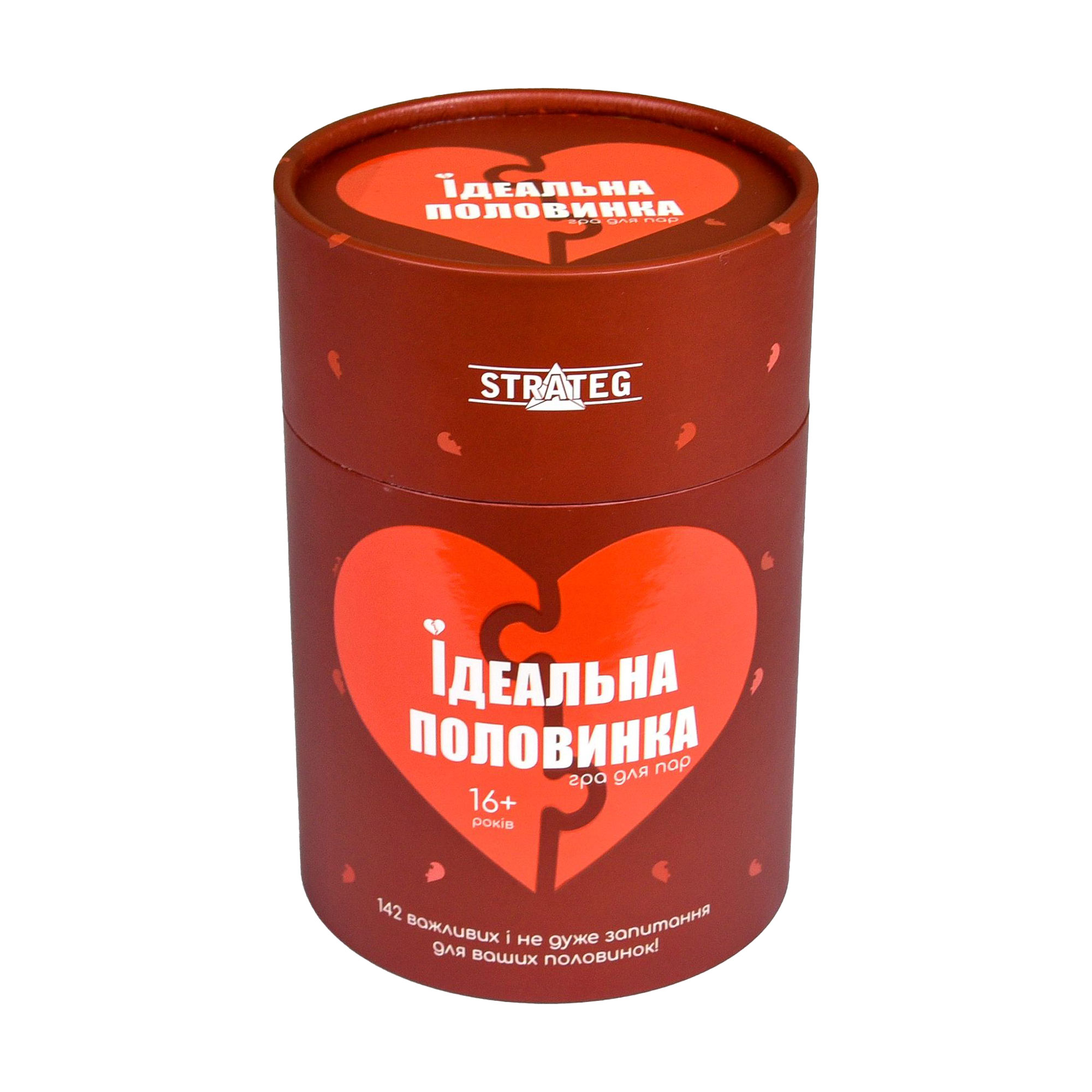 Настільна гра Strateg Ідеальна половинка, від 16 років (30888)
Настільна гра Strateg Ідеальна половинка, від 16 років (30888)