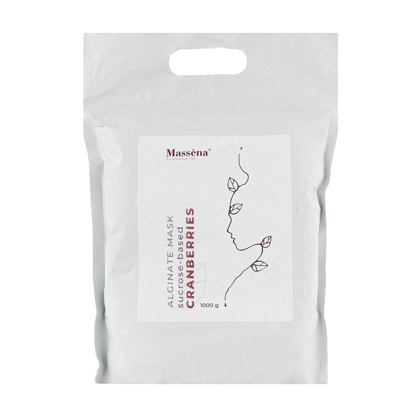 Альгінатна маска для обличчя Massena Alginate Mask Cranberries на основі сахарози, 1 кг
Альгінатна маска для обличчя Massena Alginate Mask Cranberries на основі сахарози, 1 кг