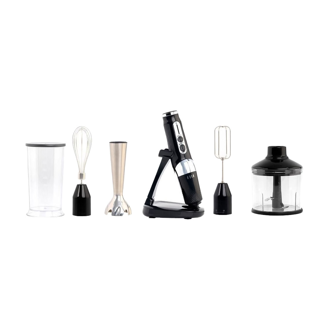 Бездротовий блендер заглибний QUIN чорний (RHB-301)
Бездротовий блендер заглибний QUIN чорний (RHB-301)