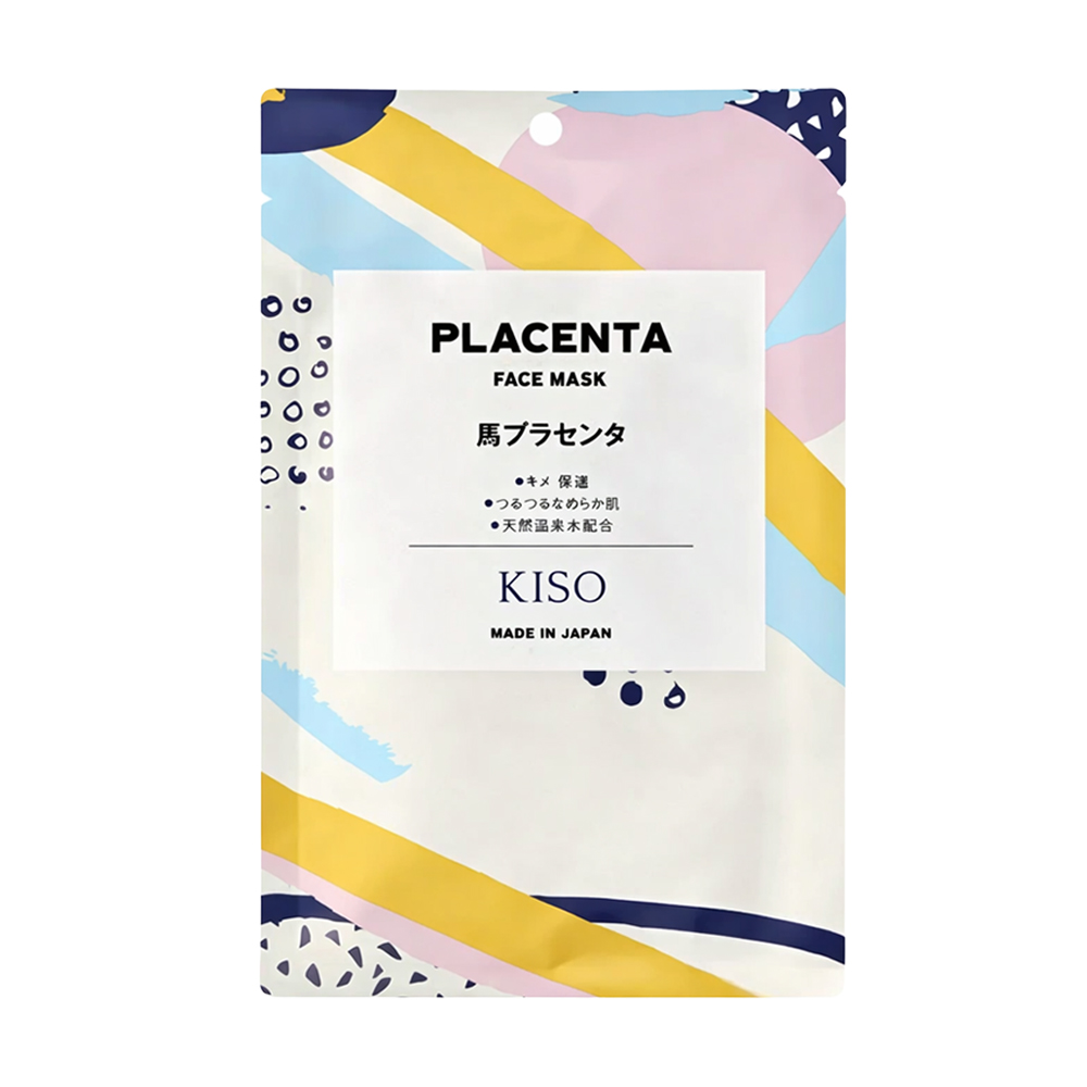 Тканинна маска для обличчя KISOCARE Placenta Face Mask з плацентою, 1 шт
Тканинна маска для обличчя KISOCARE Placenta Face Mask з плацентою, 1 шт