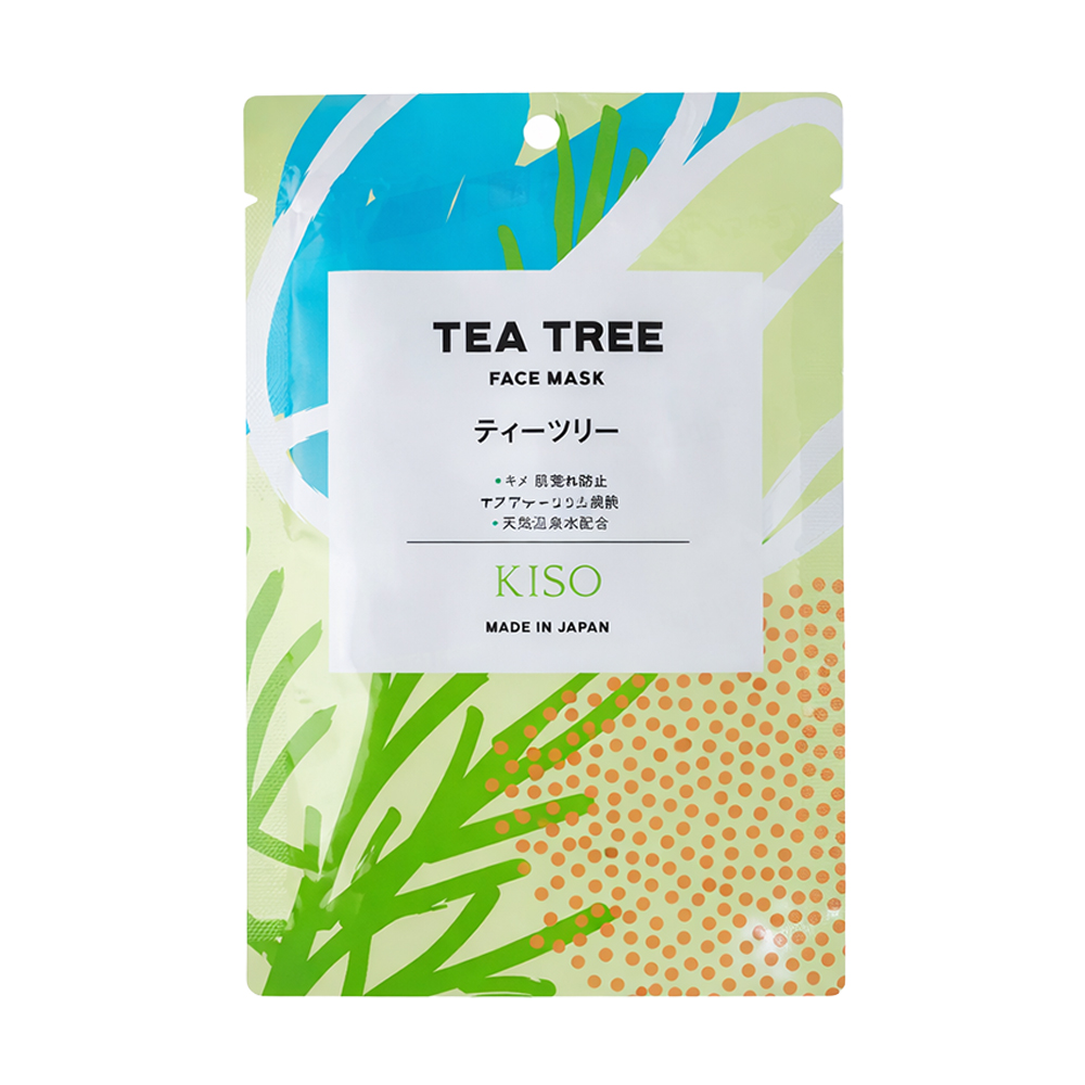Тканинна маска для обличчя KISOCARE Tea Tree Face Mask з чайним деревом, 1 шт
Тканинна маска для обличчя KISOCARE Tea Tree Face Mask з чайним деревом, 1 шт