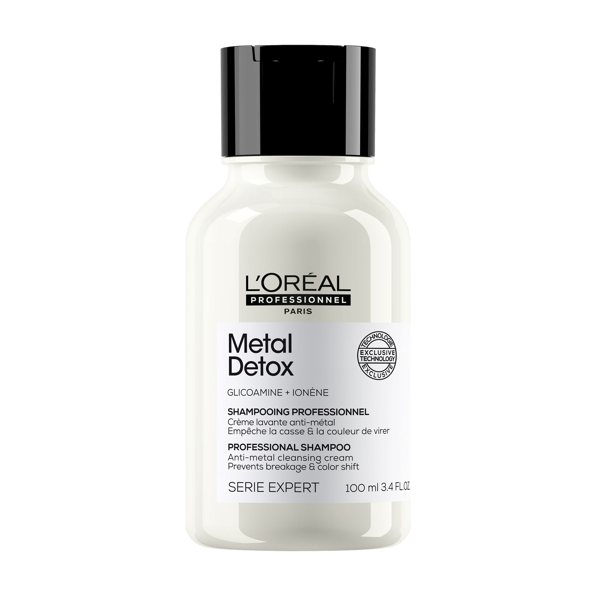 Шампунь для волосся L'Oreal Professionnel Serie Expert Metal Detox Shampoo після фарбування та освітлення, 100 мл
Шампунь для волосся L'Oreal Professionnel Serie Expert Metal Detox Shampoo після фарбування та освітлення, 100 мл