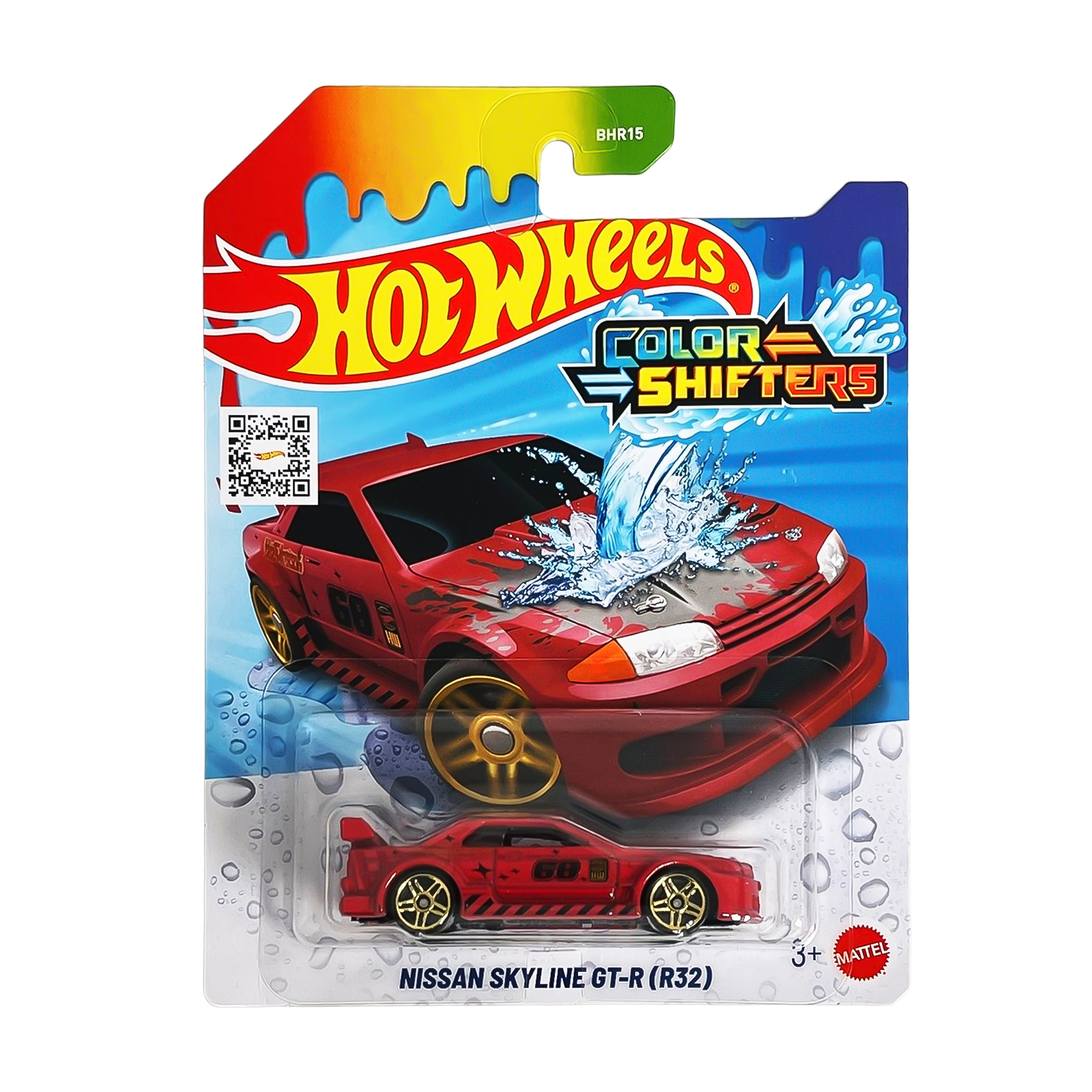 Машинка Hot Wheels Nissan Skyline GT-R Зміни колір, бордовий, від 3 років (BHR15)
Машинка Hot Wheels Nissan Skyline GT-R Зміни колір, бордовий, від 3 років (BHR15)