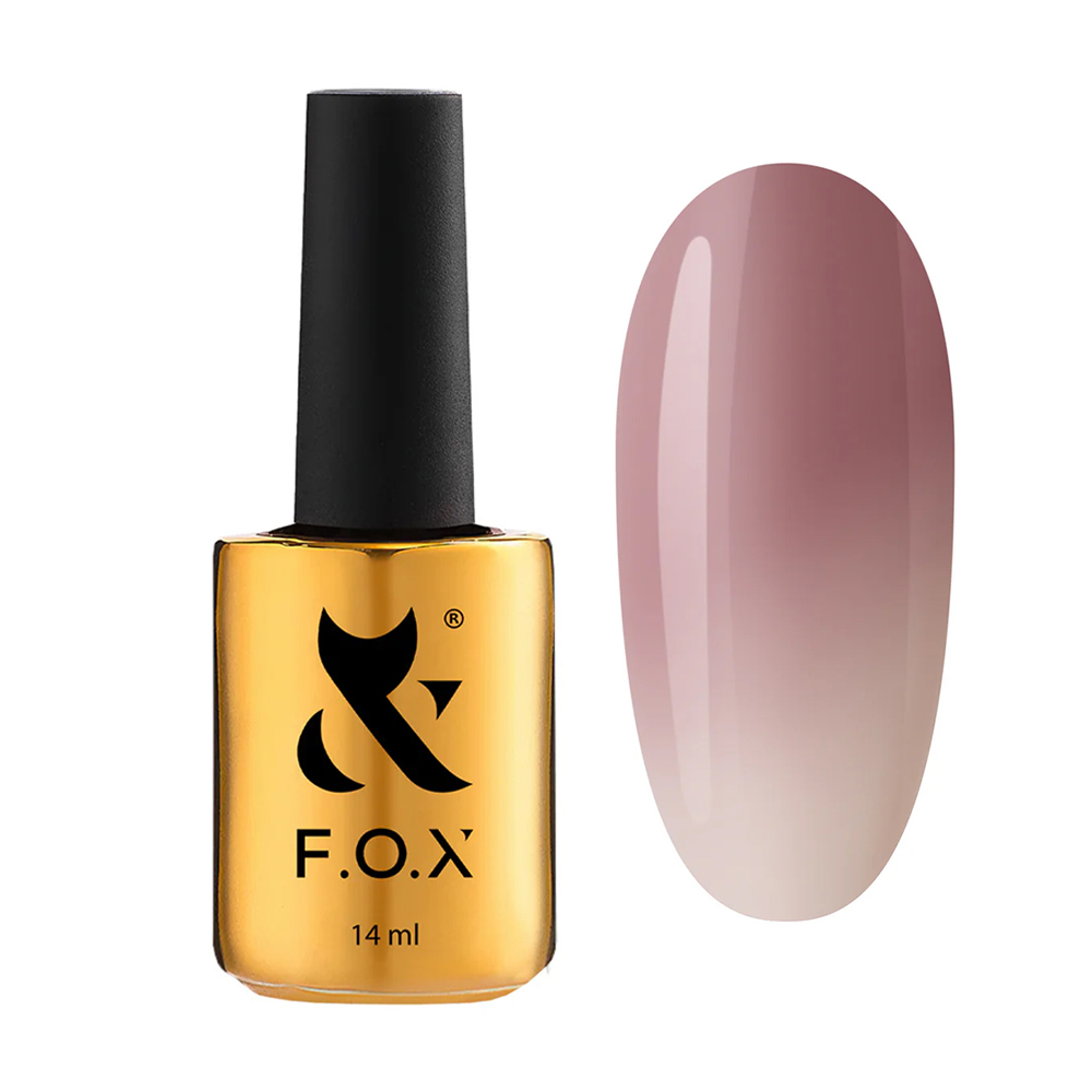 Базове покриття для гель-лаку F.O.X Thermo Cappuccino Base, 14 мл
Базове покриття для гель-лаку F.O.X Thermo Cappuccino Base, 14 мл