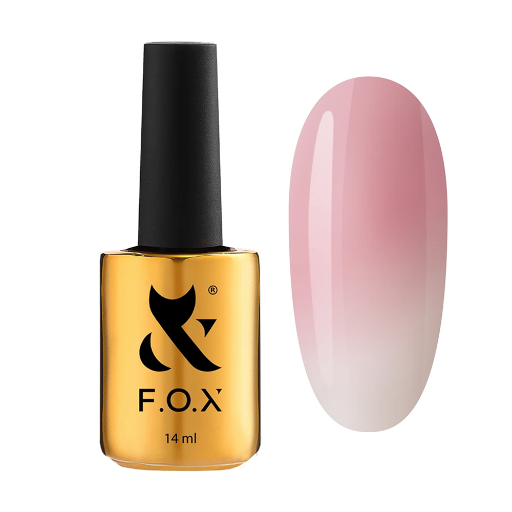 Базове покриття для гель-лаку F.O.X Thermo Pastel Base, 14 мл
Базове покриття для гель-лаку F.O.X Thermo Pastel Base, 14 мл