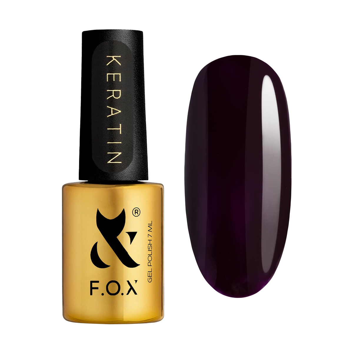 Гель-лак для нігтів F.O.X Keratin Fashion Capsule Gel Polish 006, 7 мл
Гель-лак для нігтів F.O.X Keratin Fashion Capsule Gel Polish 006, 7 мл