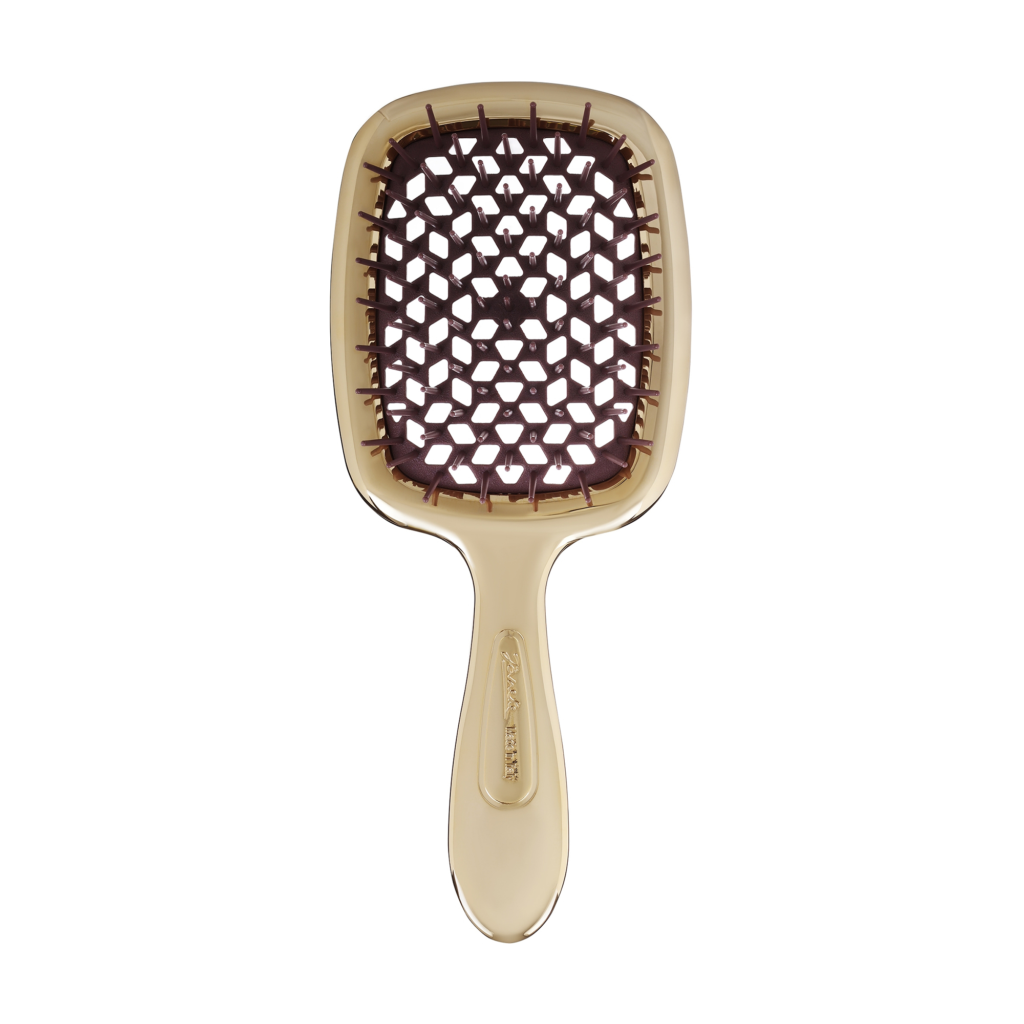 Щітка для волосся Janeke SuperBrush Small Золото з коричневим
Щітка для волосся Janeke SuperBrush Small Золото з коричневим