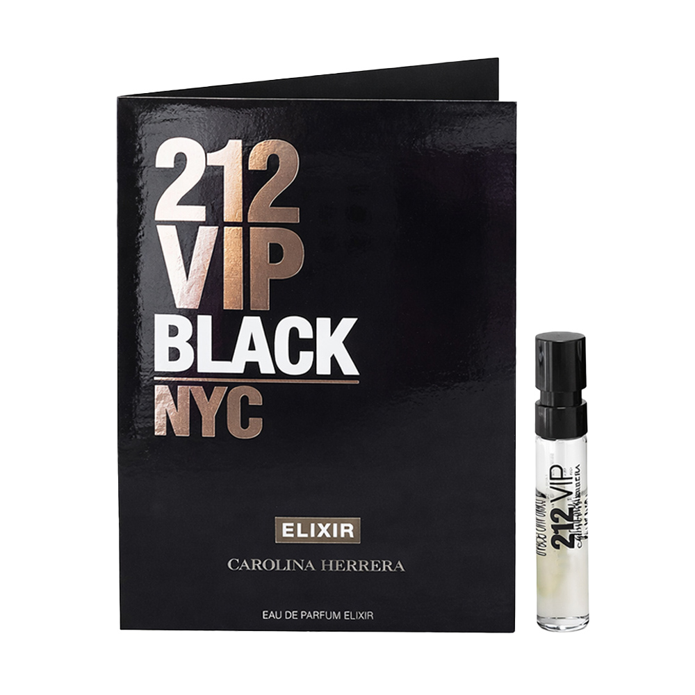 Carolina Herrera 212 VIP Black Elixir Парфумована вода чоловіча, 1.5 мл (пробник)
Carolina Herrera 212 VIP Black Elixir Парфумована вода чоловіча, 1.5 мл (пробник)