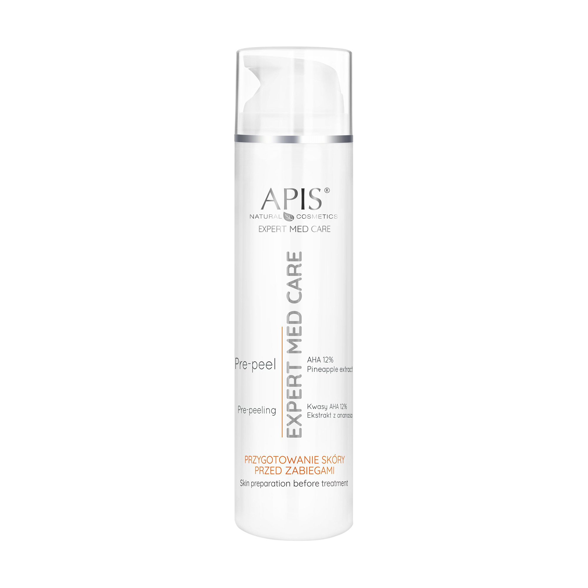 Пілінг для обличчя Apis Natural Cosmetics Professional Expert Med Care Pre-Peeling з AHA-кислотами 12%, 200 мл
Пілінг для обличчя Apis Natural Cosmetics Professional Expert Med Care Pre-Peeling з AHA-кислотами 12%, 200 мл