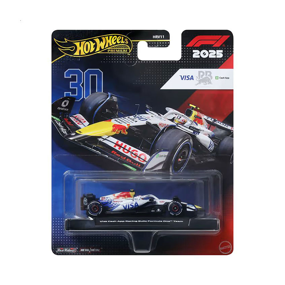 Колекційний болід Hot Wheels VCARB Liam Lawson 30 Formula 1, від 3 років (JKD79)
Колекційний болід Hot Wheels VCARB Liam Lawson 30 Formula 1, від 3 років (JKD79)
