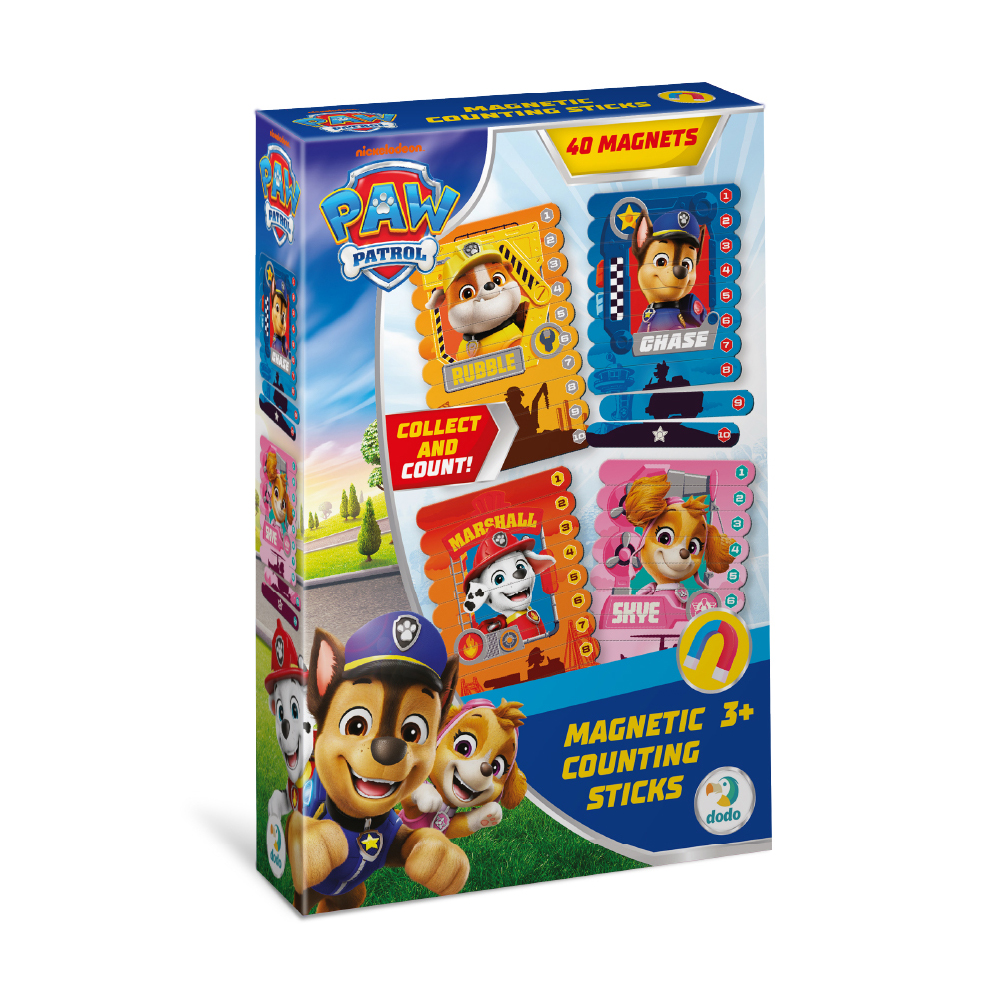 Магнітні палички для рахування DoDo Щенячий патруль. Герої рятувальники, від 3 років, 40 елементів (200652)
Магнітні палички для рахування DoDo Щенячий патруль. Герої рятувальники, від 3 років, 40 елементів (200652)