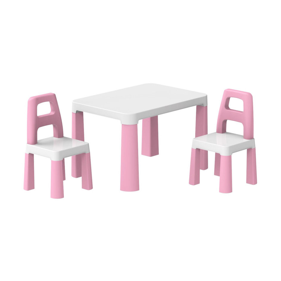 Дитячий стіл TechnoK з 2 стільцями, рожевий, від 1.5 року (0457)
Дитячий стіл TechnoK з 2 стільцями, рожевий, від 1.5 року (0457)