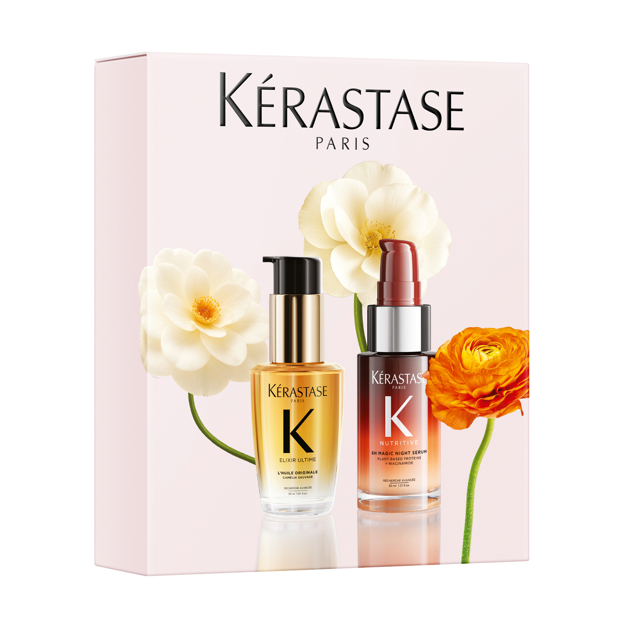 Набір для волосся Kerastase Mini Iconics (олія, 30 мл + сироватка, 30 мл)
Набір для волосся Kerastase Mini Iconics (олія, 30 мл + сироватка, 30 мл)