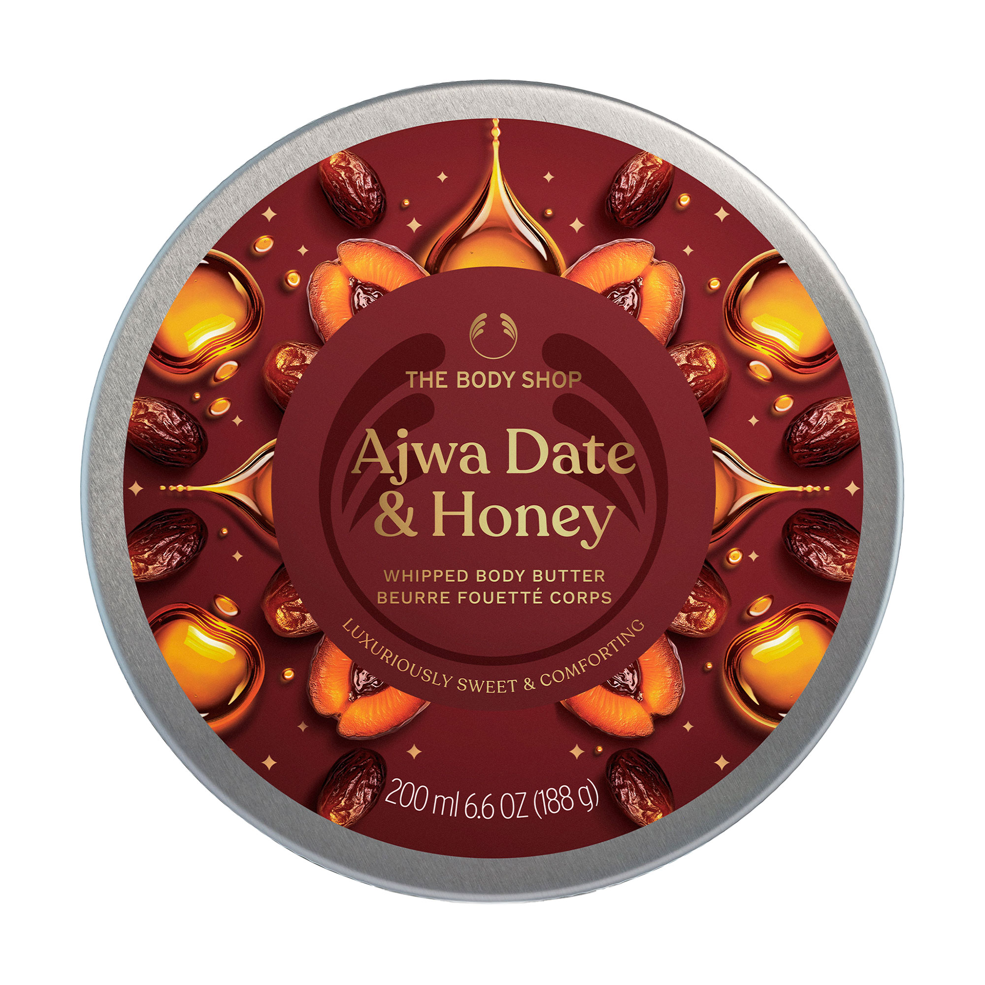 Батер для тіла The Body Shop Ajwa Date & Honey Whipped Body Butter Фінік та мед, 200 мл
Батер для тіла The Body Shop Ajwa Date & Honey Whipped Body Butter Фінік та мед, 200 мл