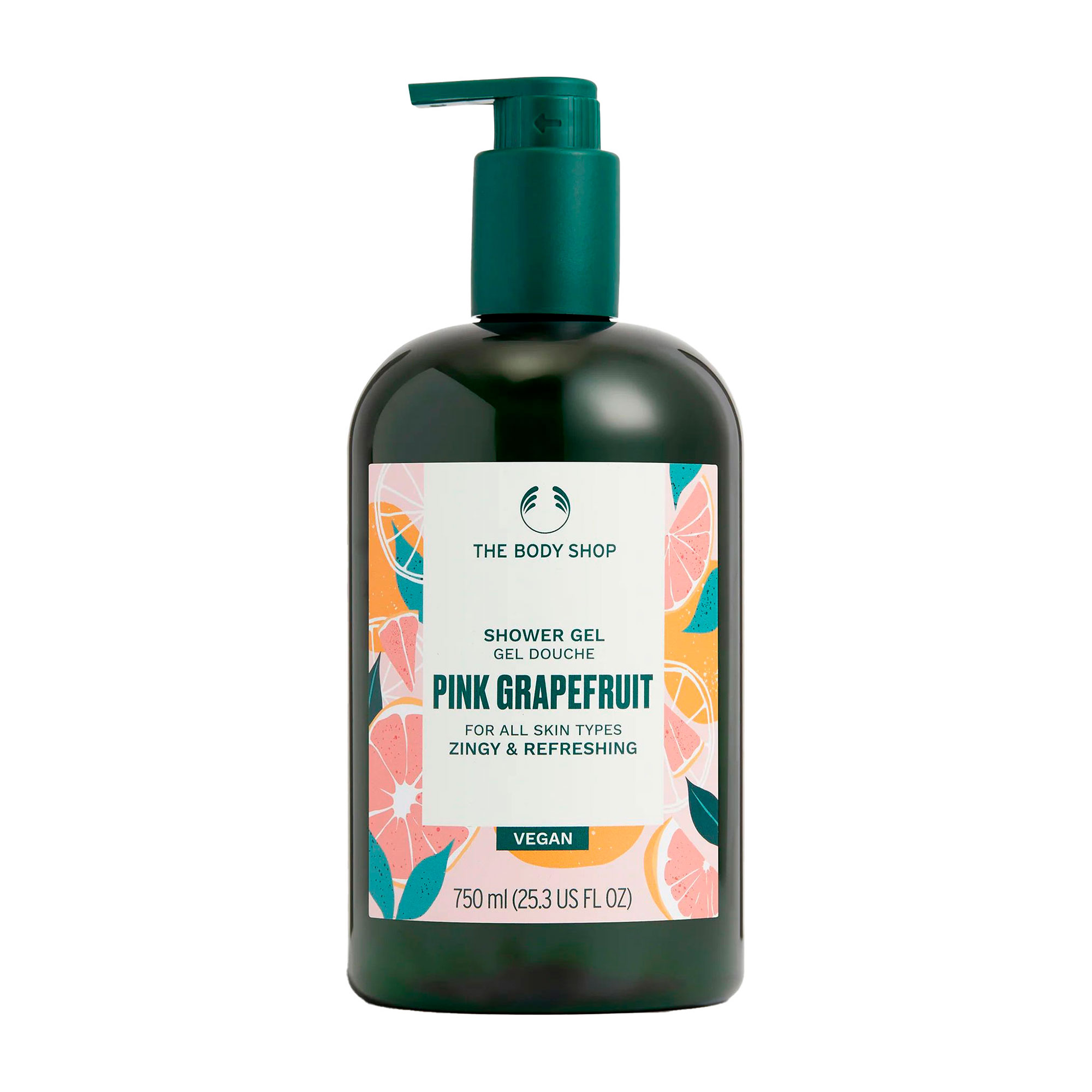 Гель для душу The Body Shop Pink Grapefruit Shower Gel Рожевий грейпфрут, 750 мл
Гель для душу The Body Shop Pink Grapefruit Shower Gel Рожевий грейпфрут, 750 мл