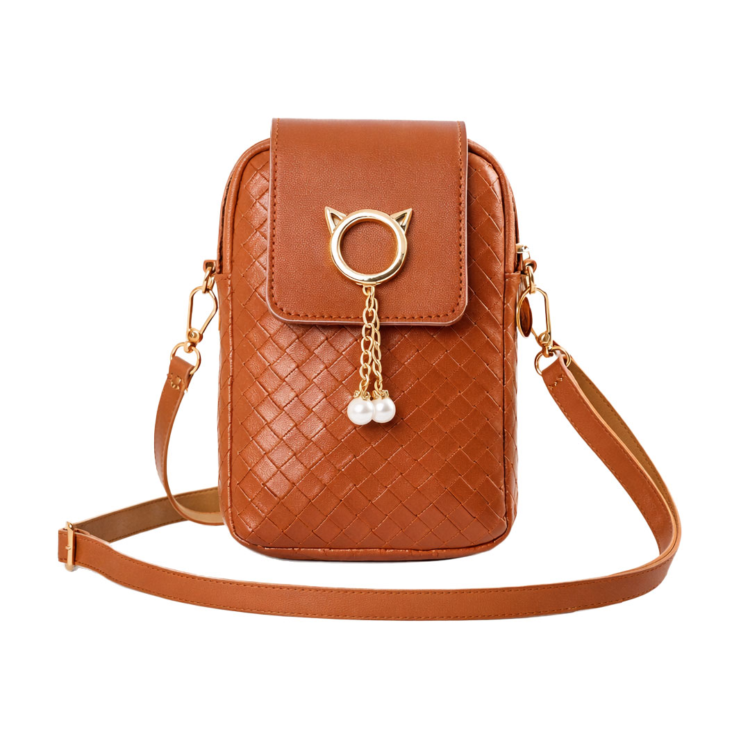 Сумка крос-боді Cosmo Shop міні, коричнева, 17.5*3.5*12 см (CS10989C)
Сумка крос-боді Cosmo Shop міні, коричнева, 17.5*3.5*12 см (CS10989C)