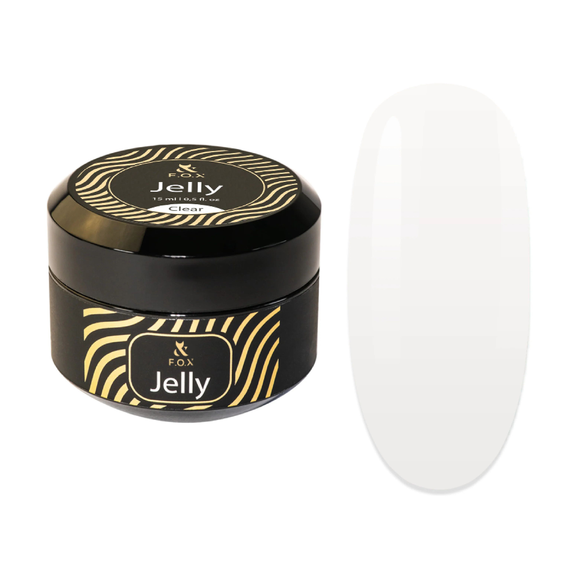 Будівельний гель-желе для нігтів F.O.X Jelly, Clear, 15 мл
Будівельний гель-желе для нігтів F.O.X Jelly, Clear, 15 мл