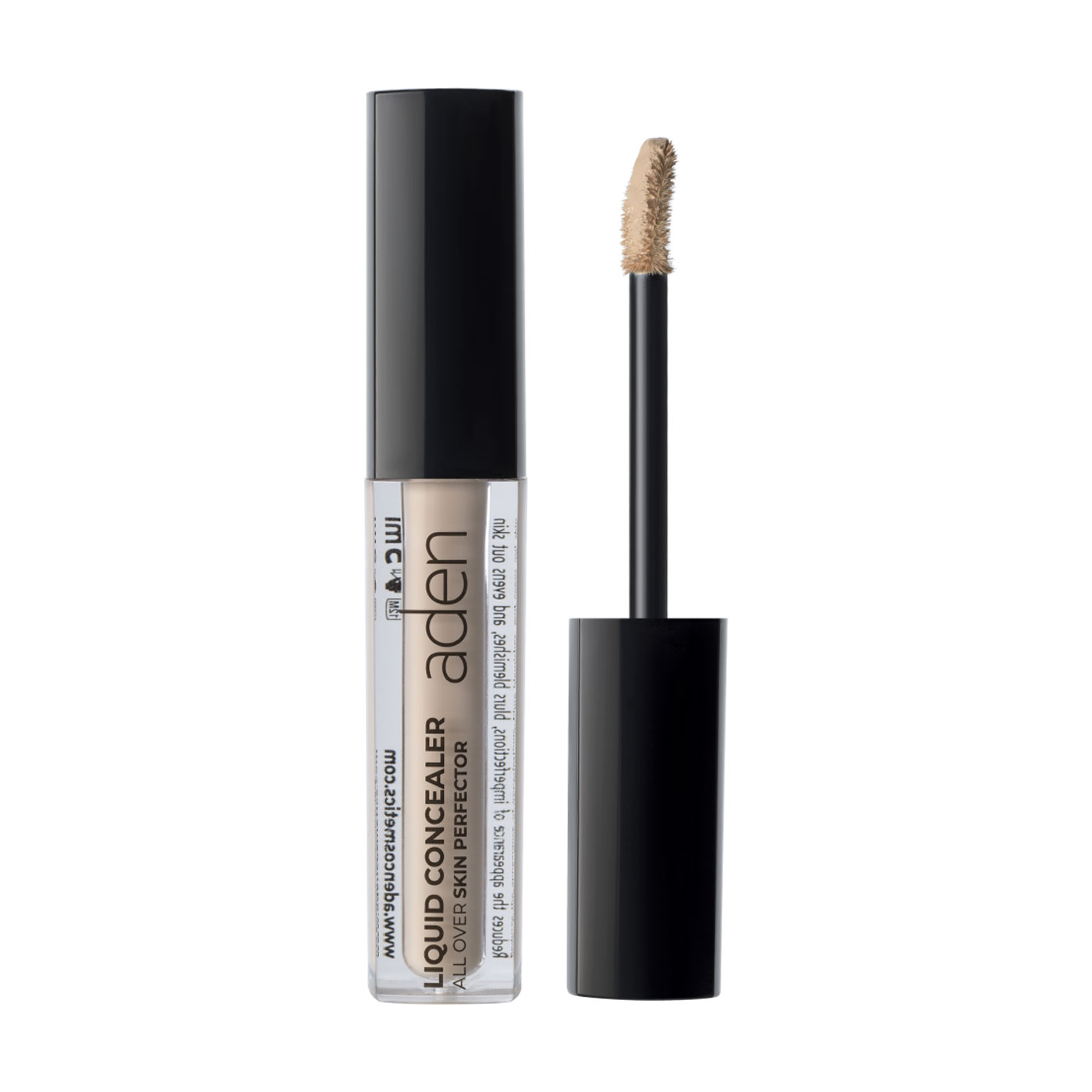 Рідкий консилер для обличчя Aden Liquid Concealer Under Cover Perfector 01 Porcelan, 5 мл
Рідкий консилер для обличчя Aden Liquid Concealer Under Cover Perfector 01 Porcelan, 5 мл