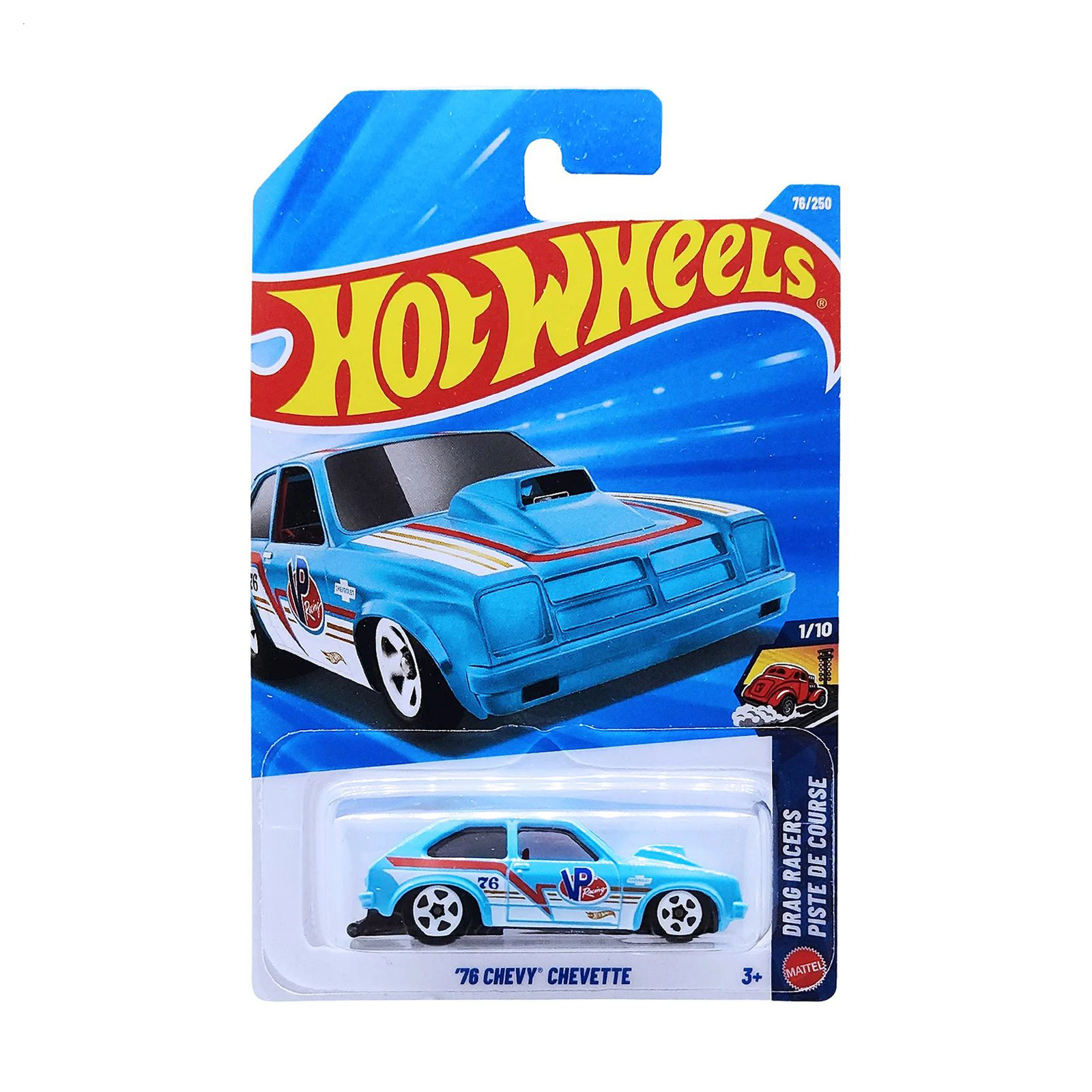Базовий автомобіль Hot Wheels 78 Chevy Chevette блакитний з біло-червоним, від 3 років, 11*3.5*11 см (5785)
Базовий автомобіль Hot Wheels 78 Chevy Chevette блакитний з біло-червоним, від 3 років, 11*3.5*11 см (5785)