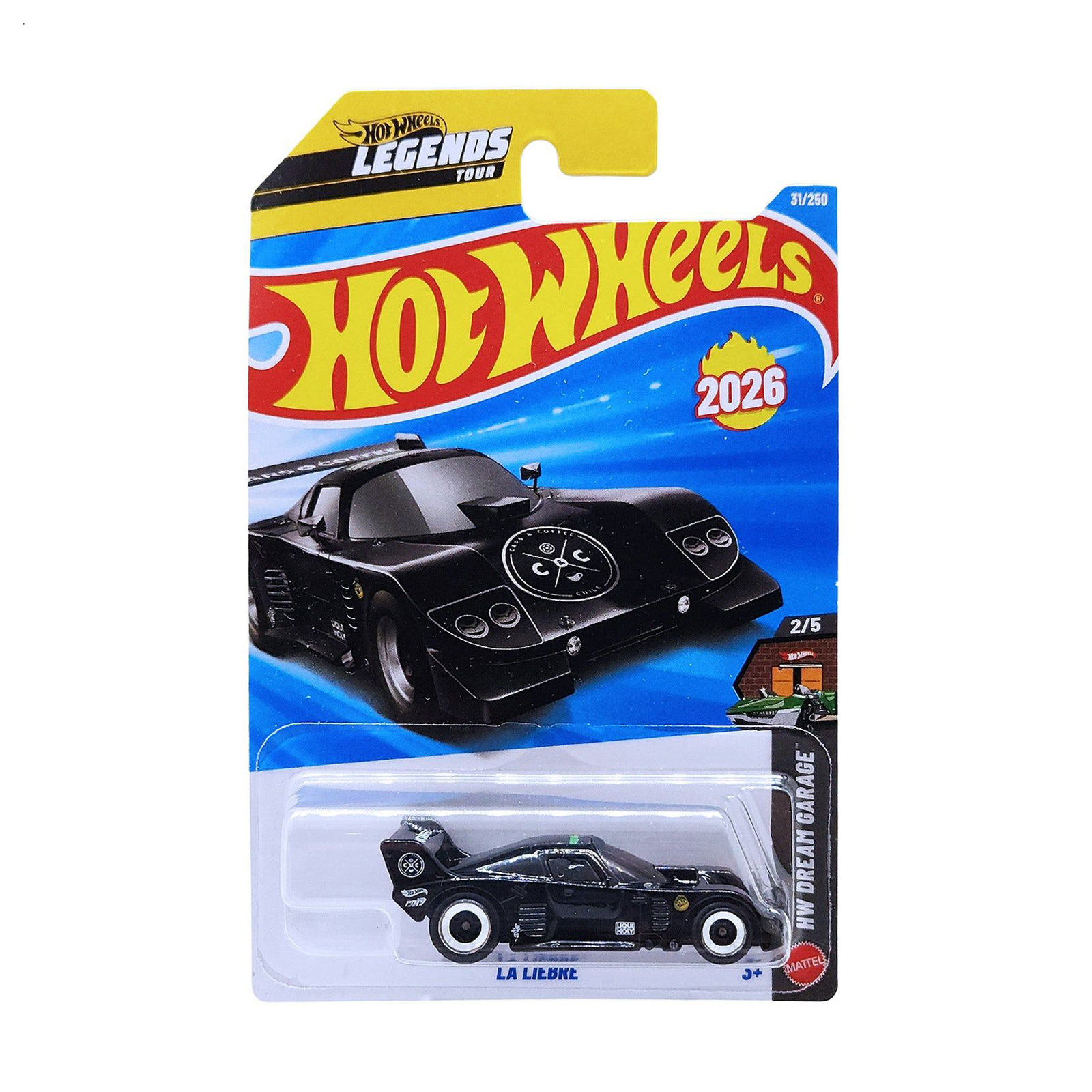 Базовий автомобіль Hot Wheels La Liebre чорний, від 3 років, 11*3.5*11 см (5785)
Базовий автомобіль Hot Wheels La Liebre чорний, від 3 років, 11*3.5*11 см (5785)