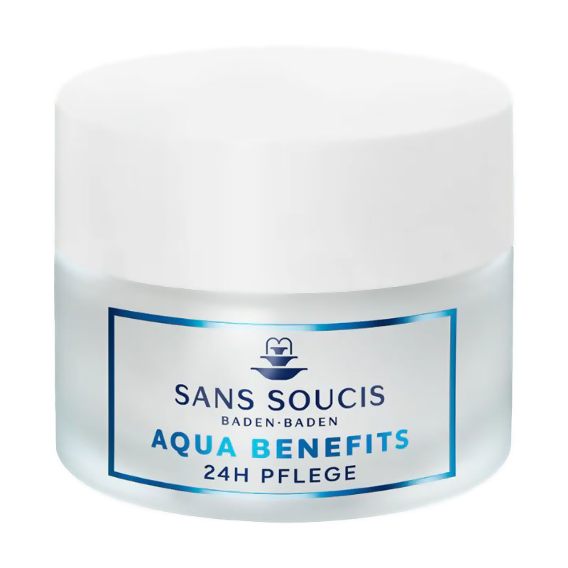 Зволожувальний крем для обличчя Sans Soucis Aqua Benefits 24H Care для нормальної шкіри, 50 мл
Зволожувальний крем для обличчя Sans Soucis Aqua Benefits 24H Care для нормальної шкіри, 50 мл