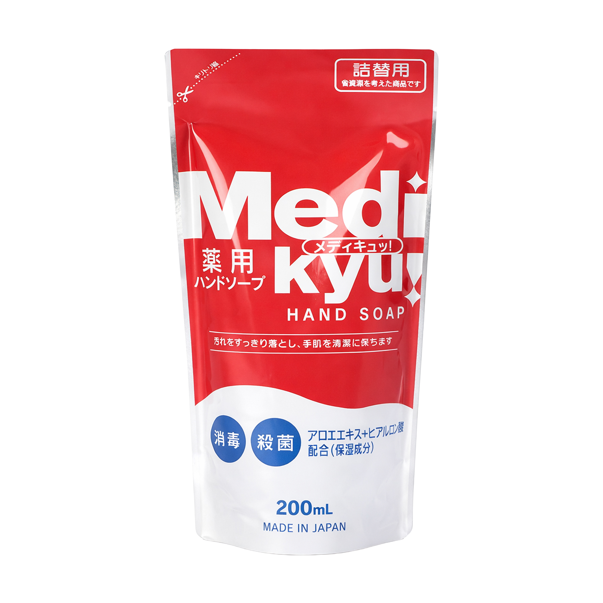 Антибактеріальне мило для рук Rocket Soap Medi Kyu Medicated Hand Soap, 200 мл (дойпак)
Антибактеріальне мило для рук Rocket Soap Medi Kyu Medicated Hand Soap, 200 мл (дойпак)