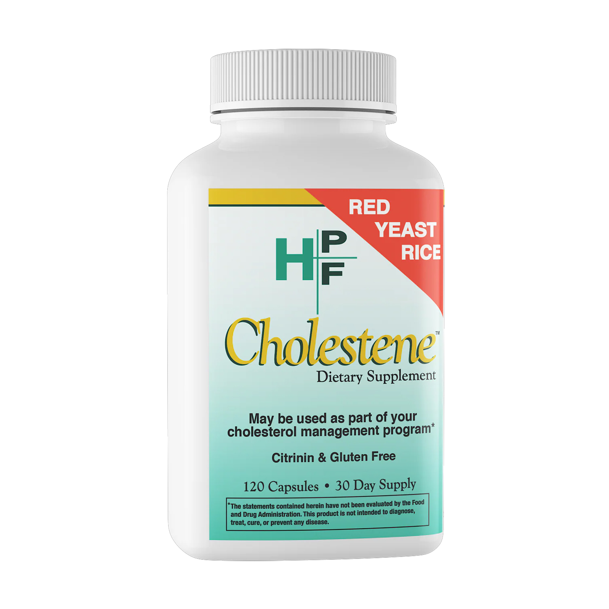 Червоний дріжджовий рис Healthy Origins HPF Cholestene, 120 капсул
Червоний дріжджовий рис Healthy Origins HPF Cholestene, 120 капсул