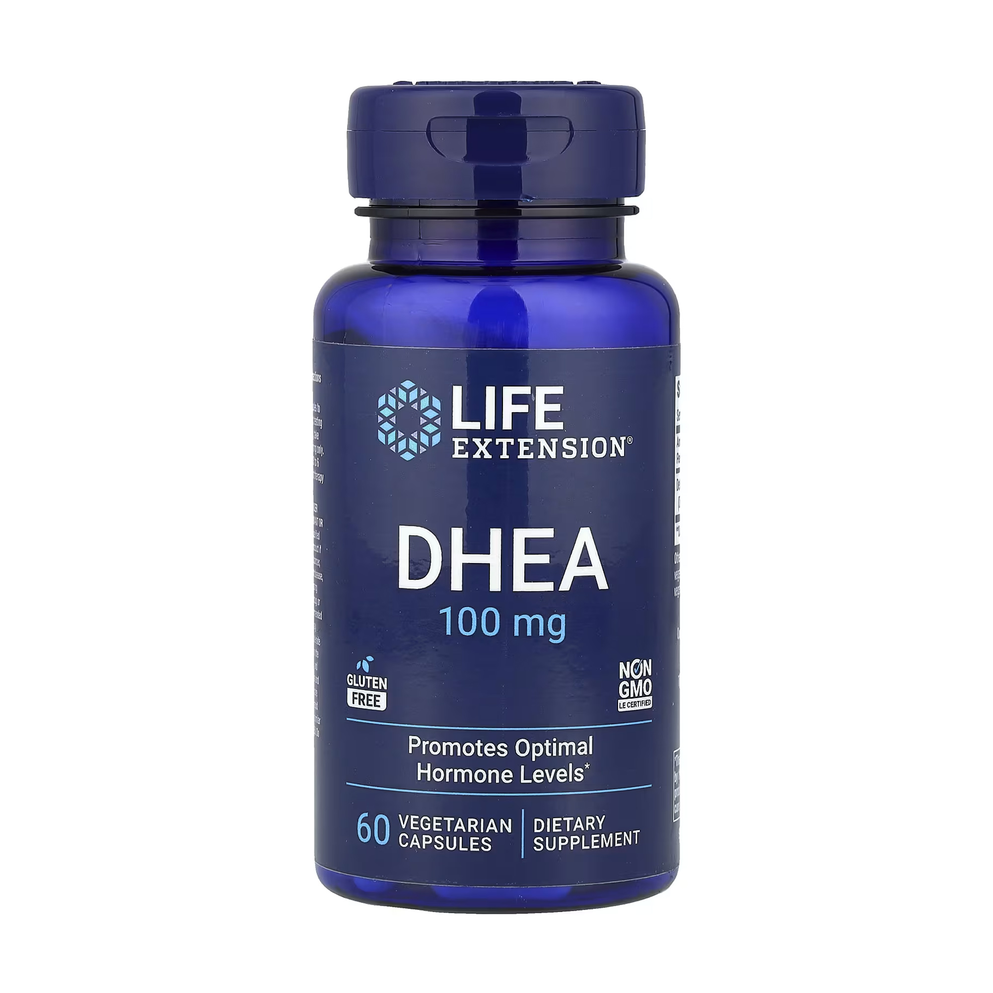 Дегідроепіандростерон Life Extension DHEA, 100 мг, 60 вегетаріанських капсул
Дегідроепіандростерон Life Extension DHEA, 100 мг, 60 вегетаріанських капсул
