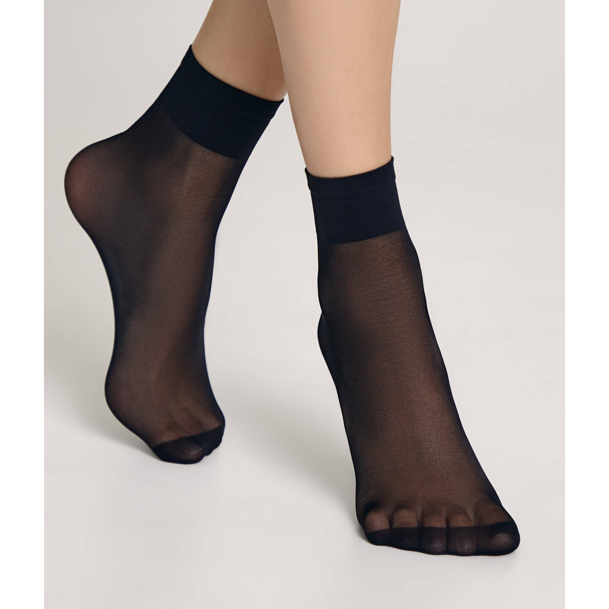 Шкарпетки жіночі Elegante Classic, 20 DEN, Nero, розмір 23-25, 2 пари
Шкарпетки жіночі Elegante Classic, 20 DEN, Nero, розмір 23-25, 2 пари